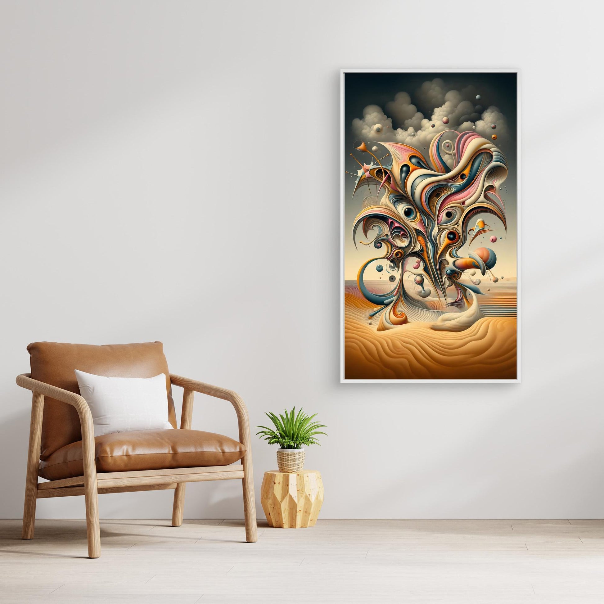 Spiral Bloom: Oracle of the Shifting Dunes