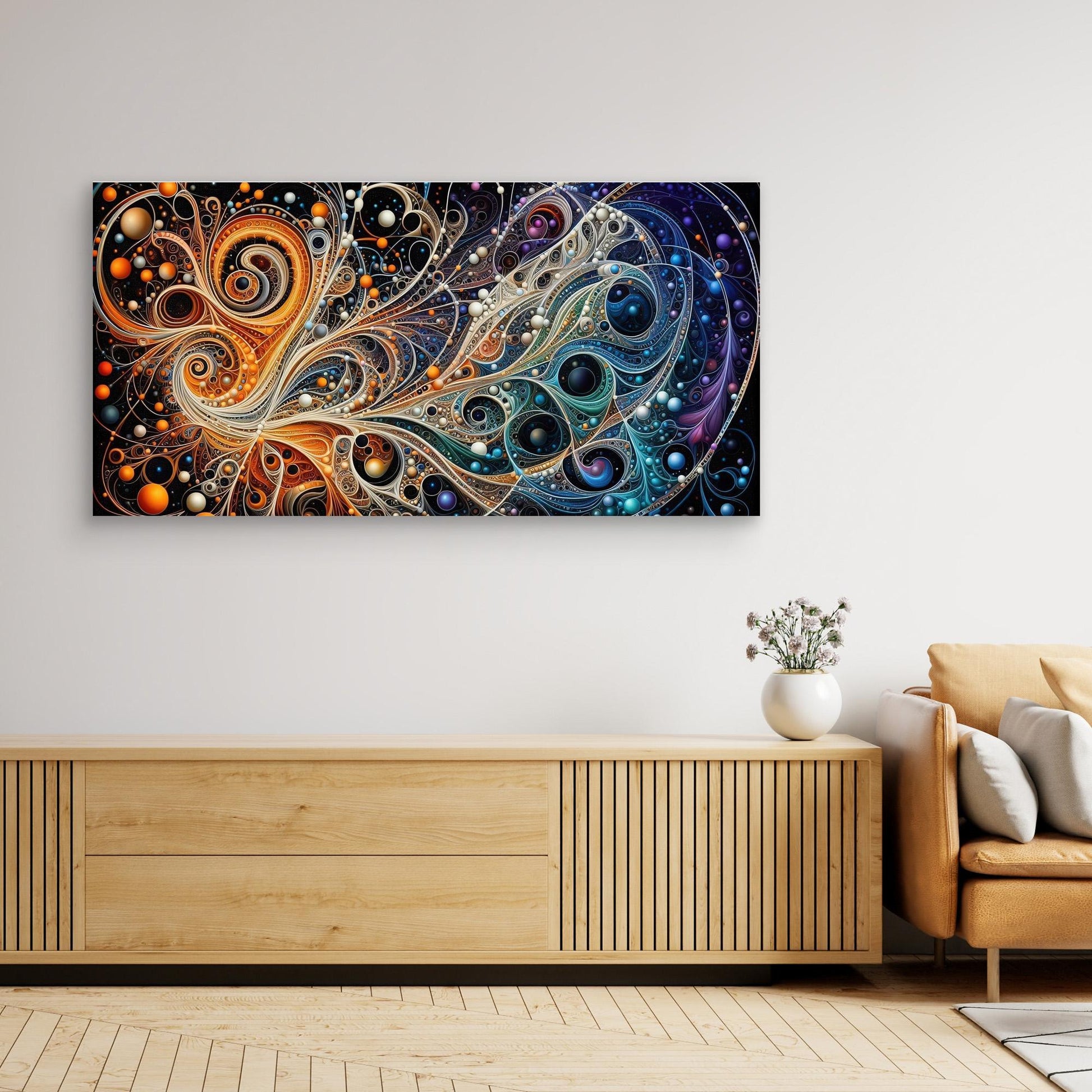 Fractal Drift: Orbs in Chromatic Motion