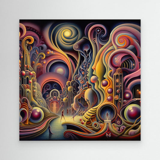 Mystical Spiral Dreamscape