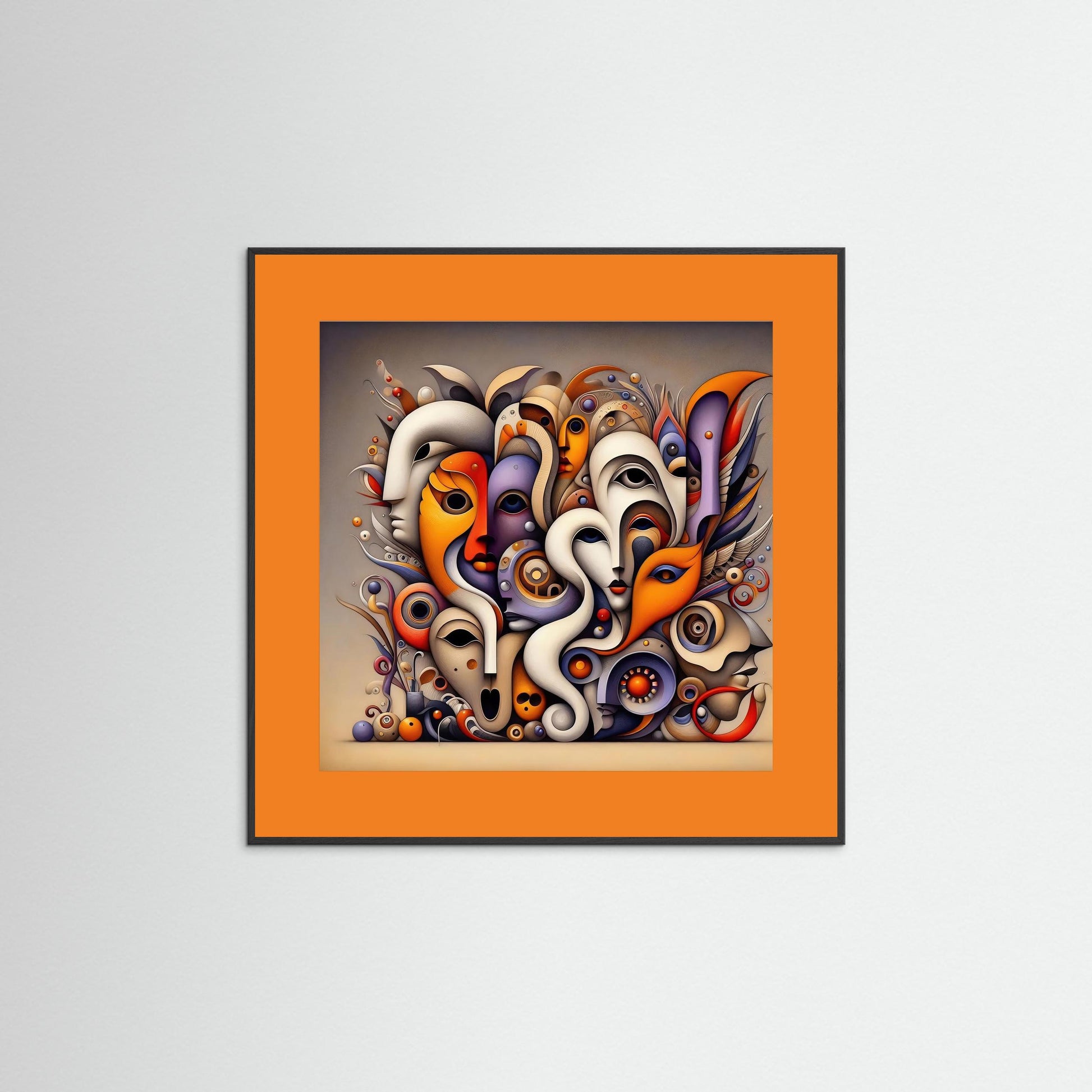 Masks #6 (Fine Art Print)