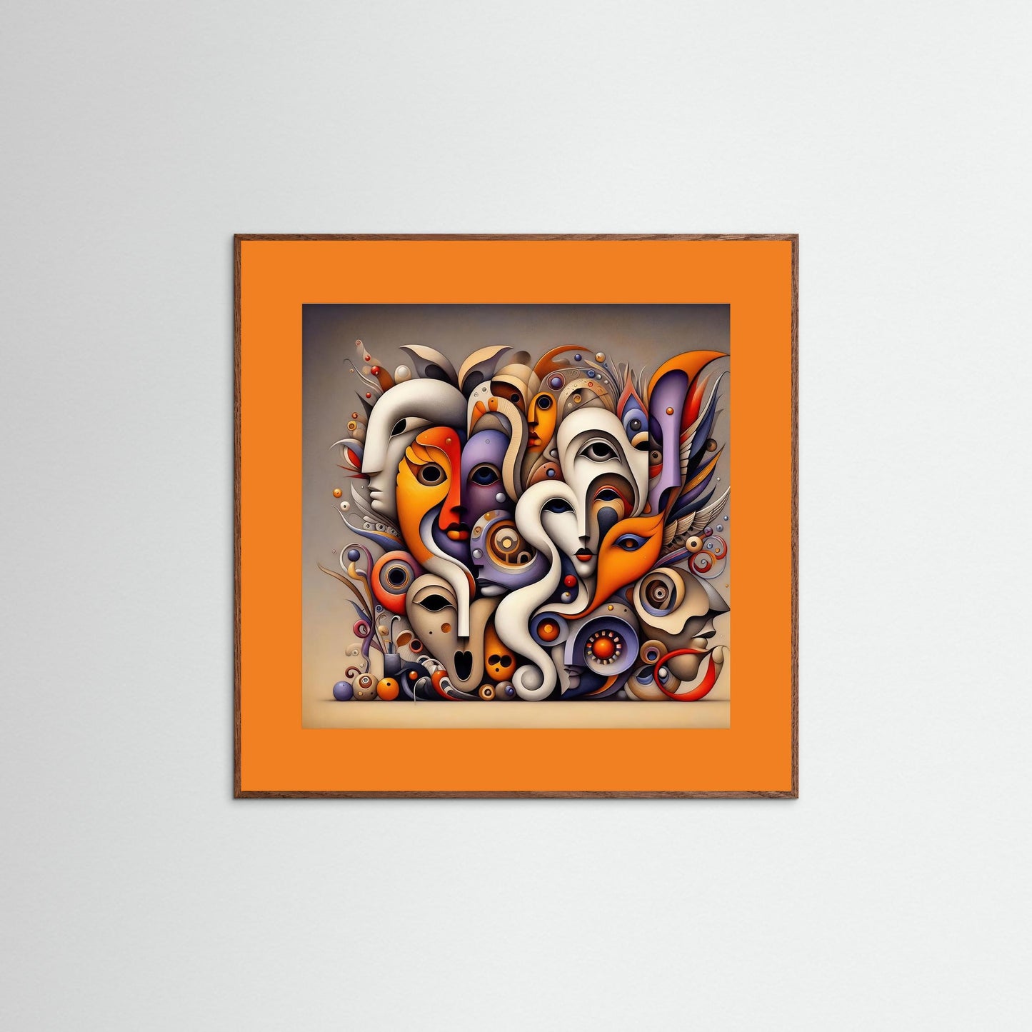 Masks #6 (Fine Art Print)