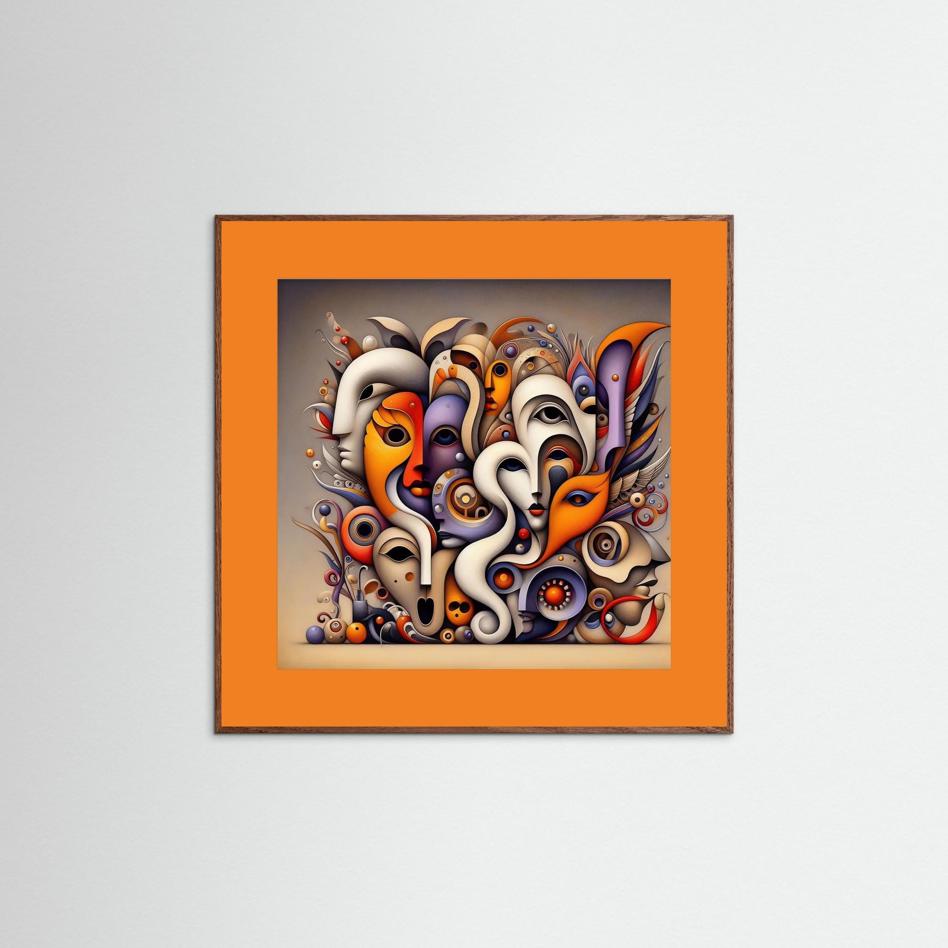 Masks #6 (Fine Art Print)