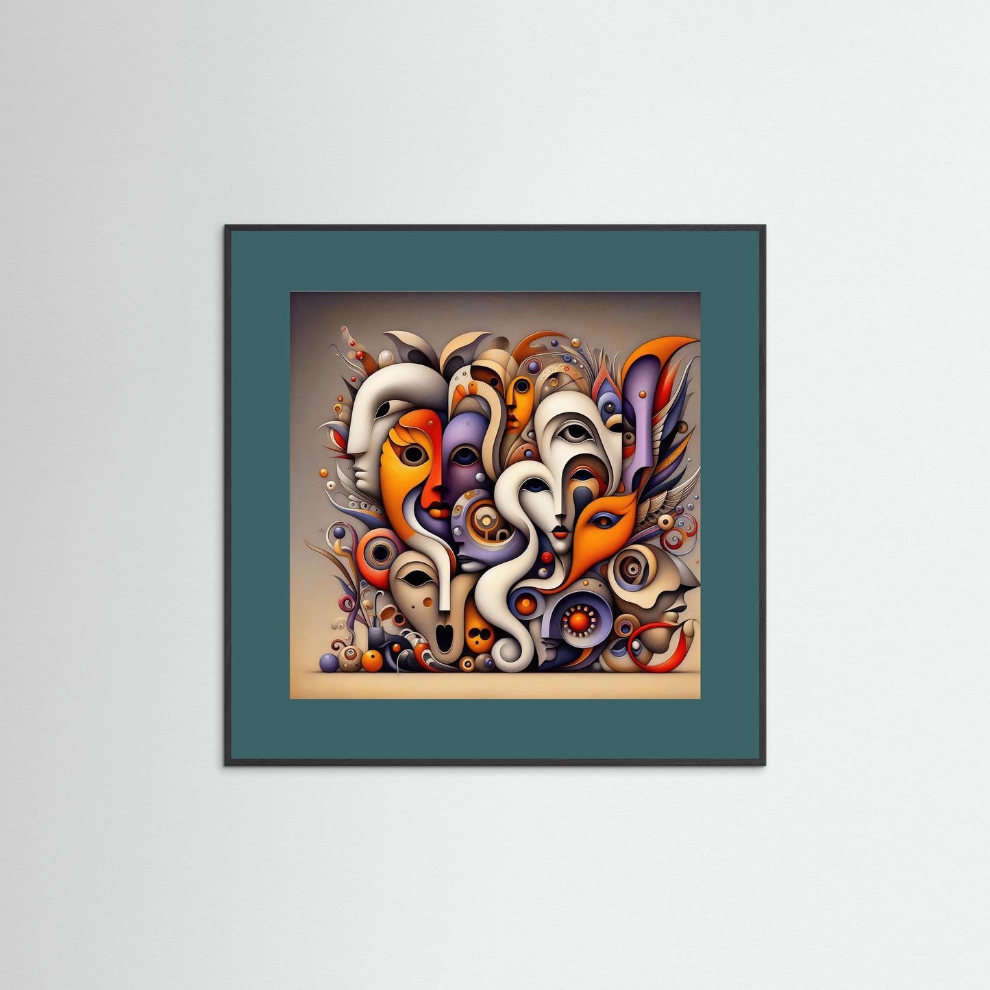 Masks #6 (Fine Art Print)