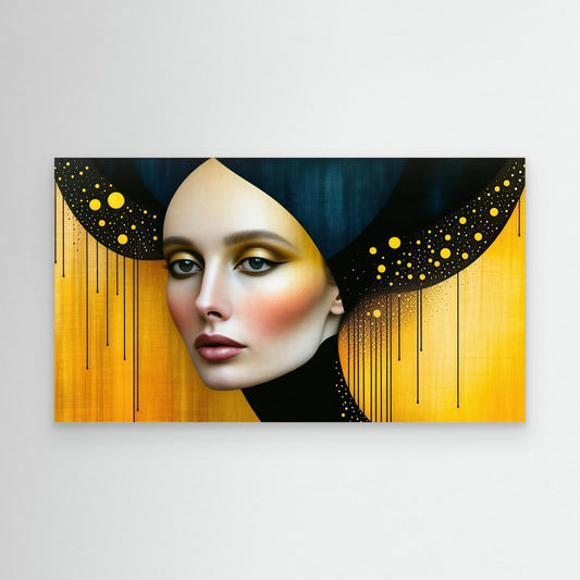 Woman with Black Hat