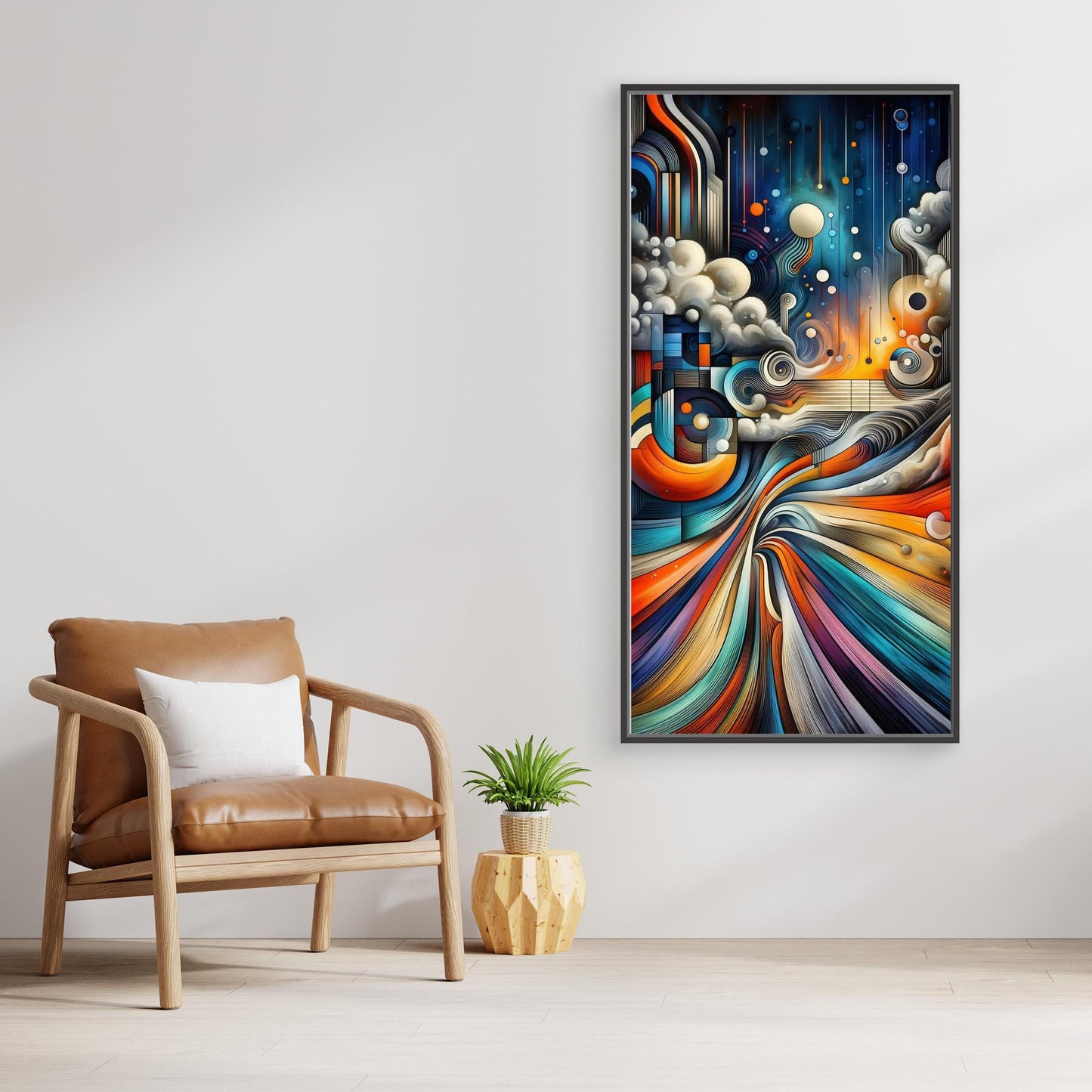 Mystic Bloom: Surreal Floral Fusion in Motion