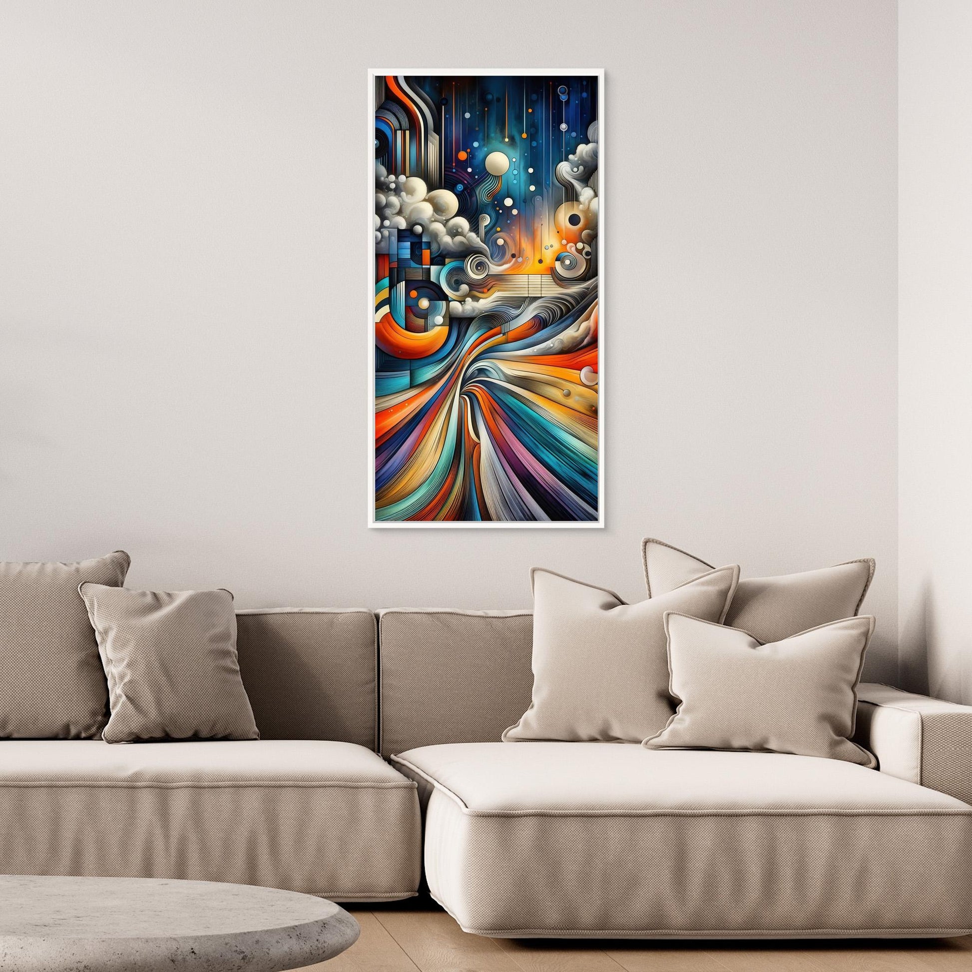 Mystic Bloom: Surreal Floral Fusion in Motion
