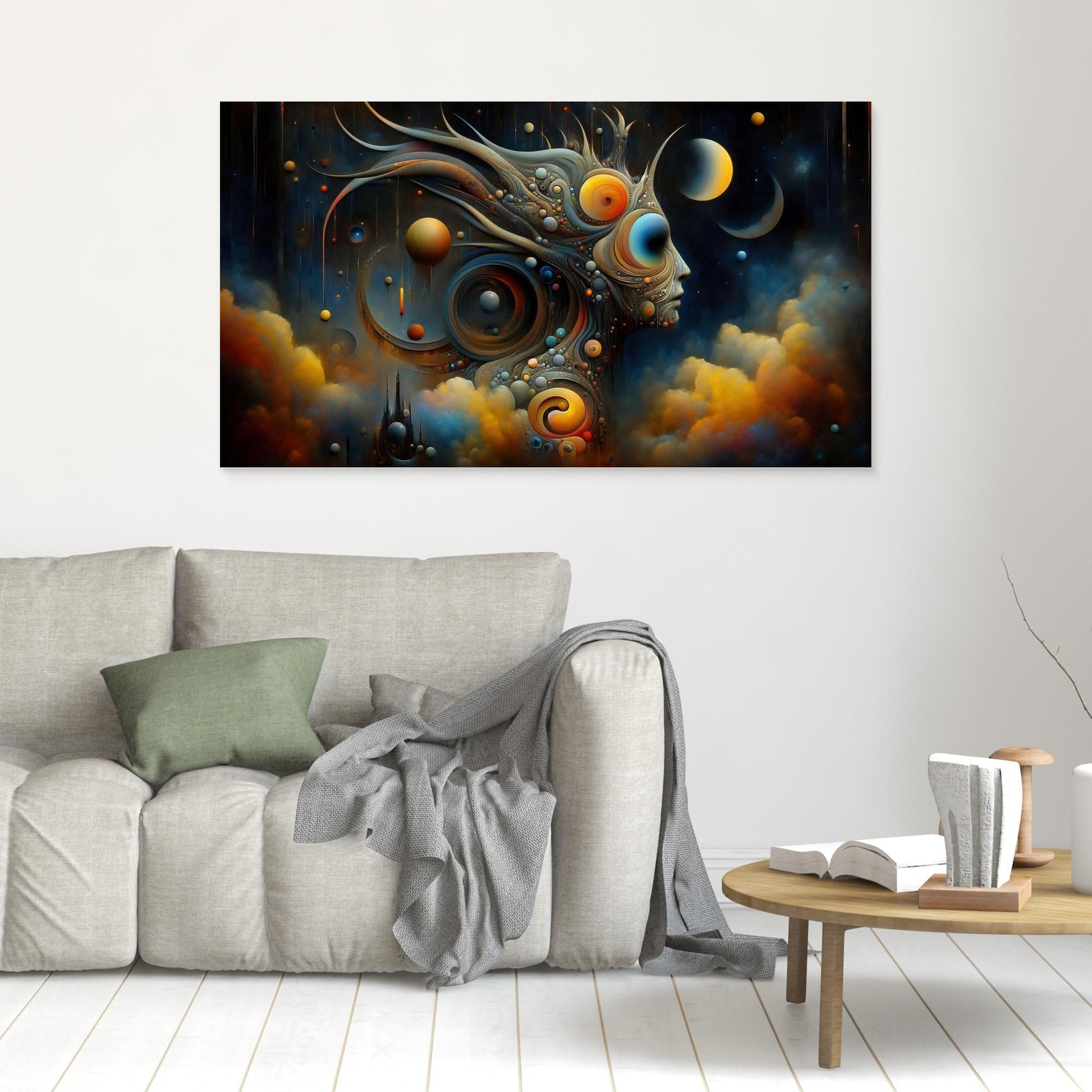Celestial Mindscape: The Dreamer Beyond Stars