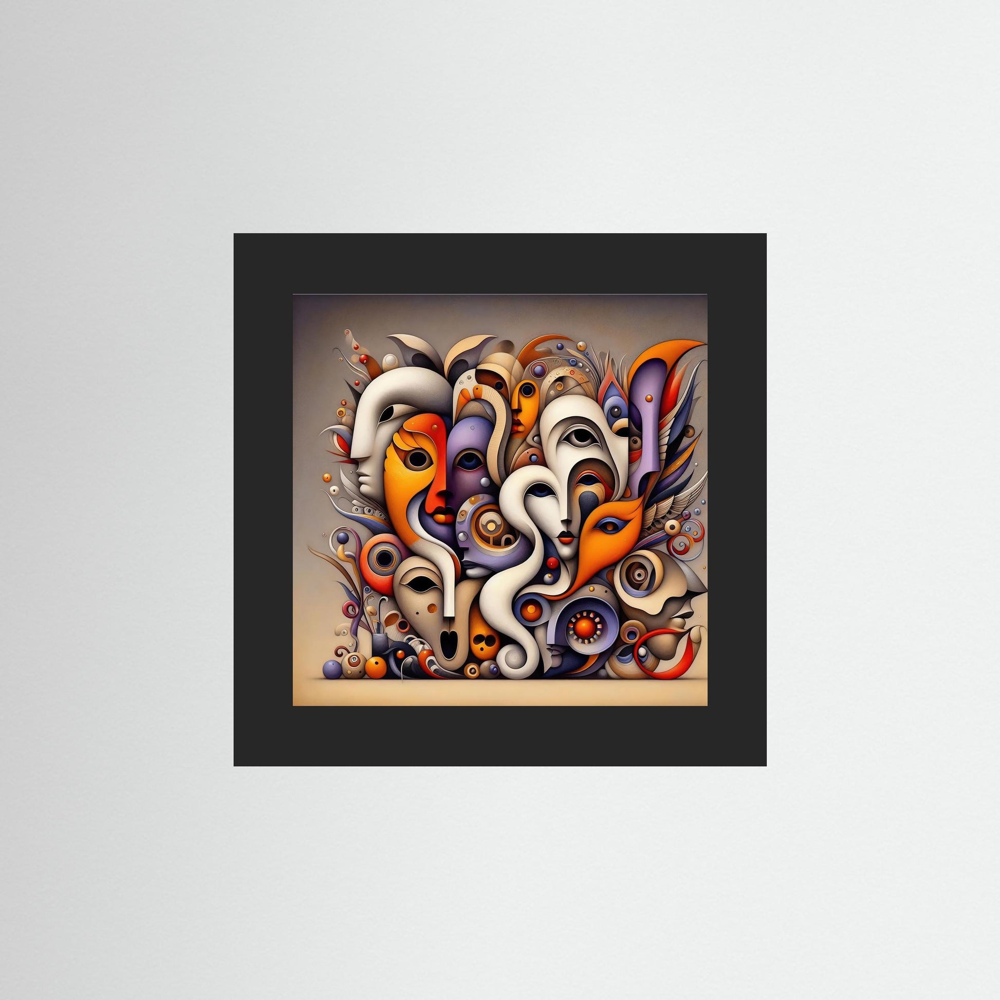 Masks #6 (Fine Art Print)