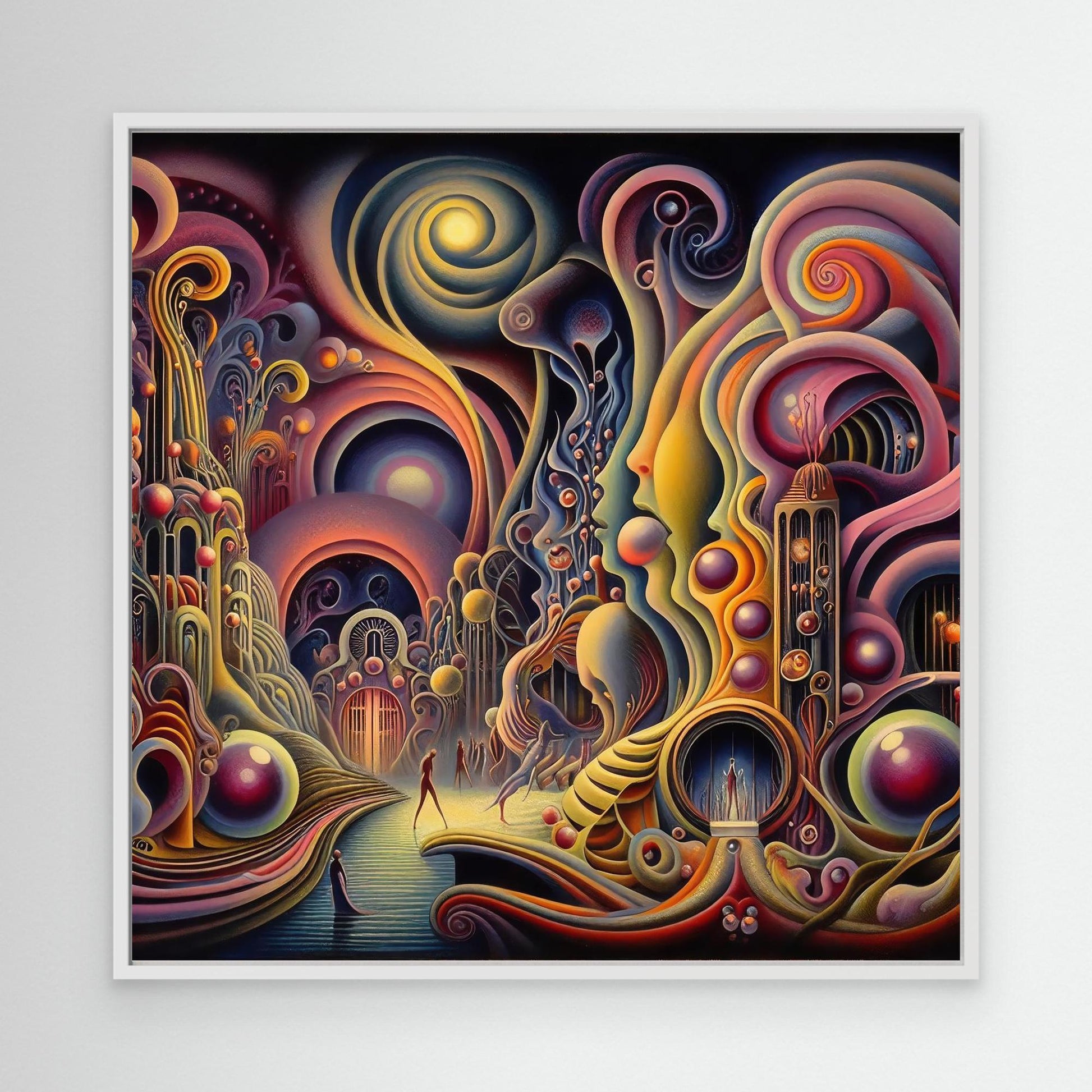 Mystical Spiral Dreamscape