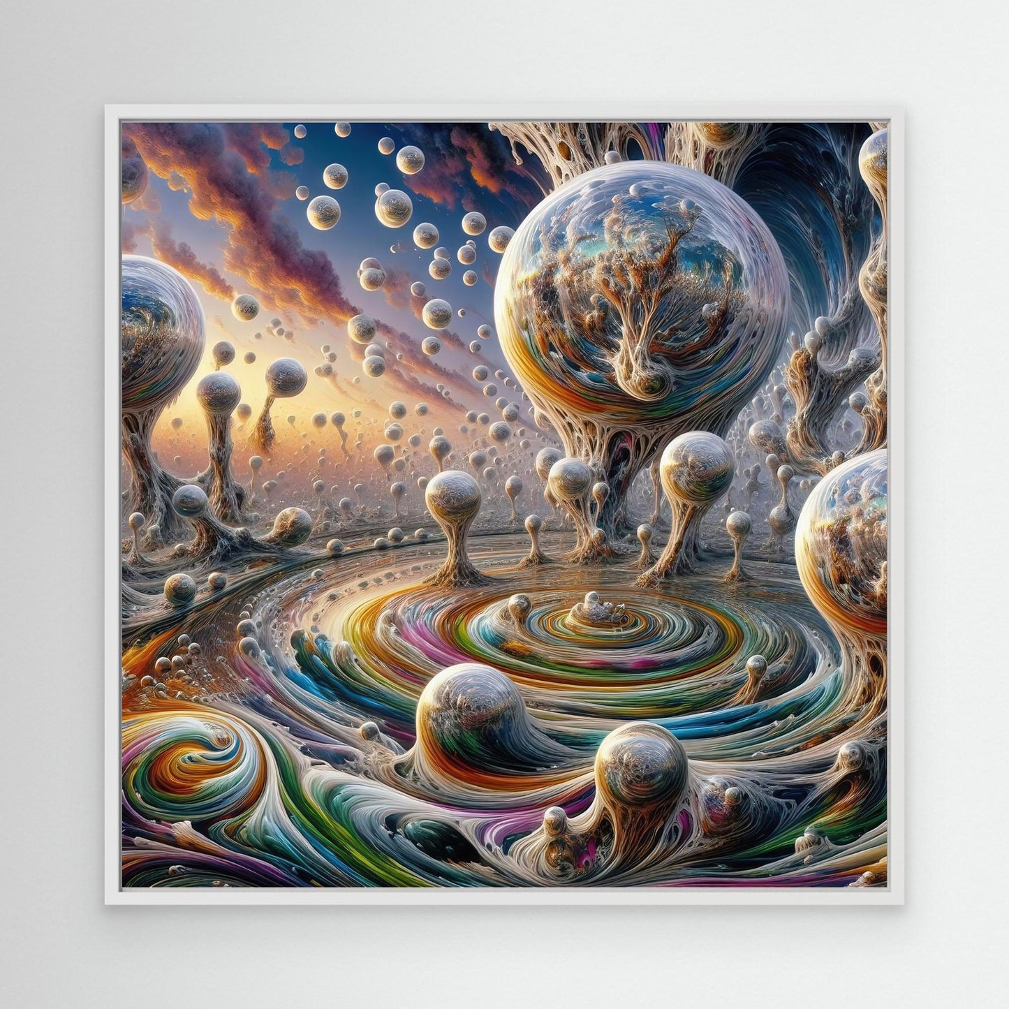 Floating Spheres of Life