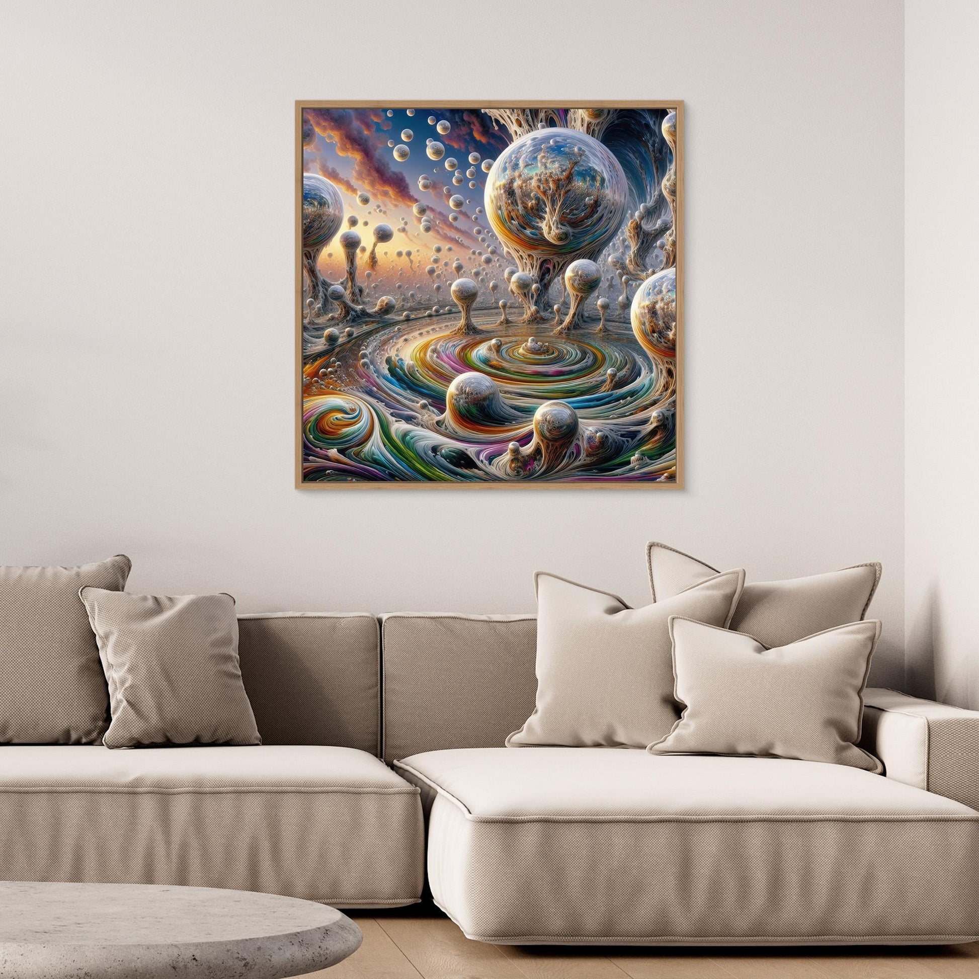 Floating Spheres of Life