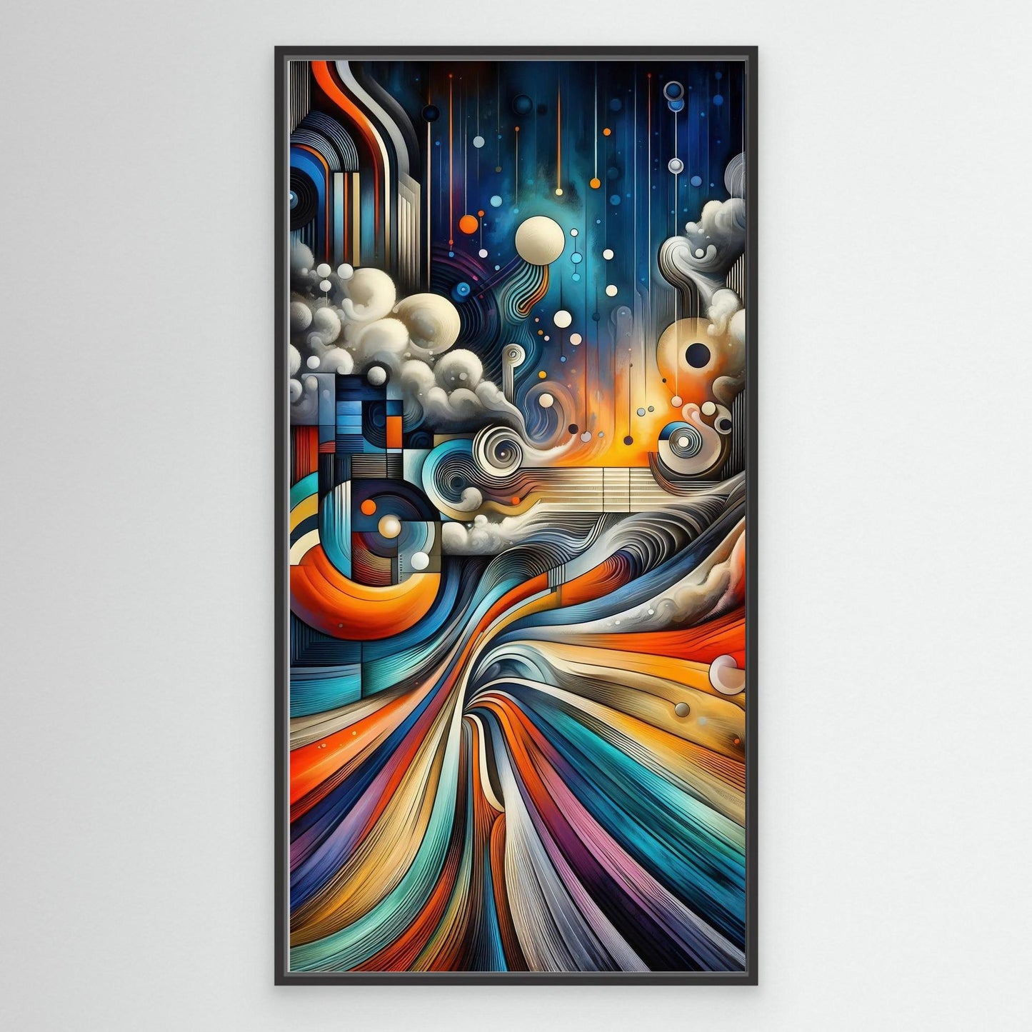 Mystic Bloom: Surreal Floral Fusion in Motion