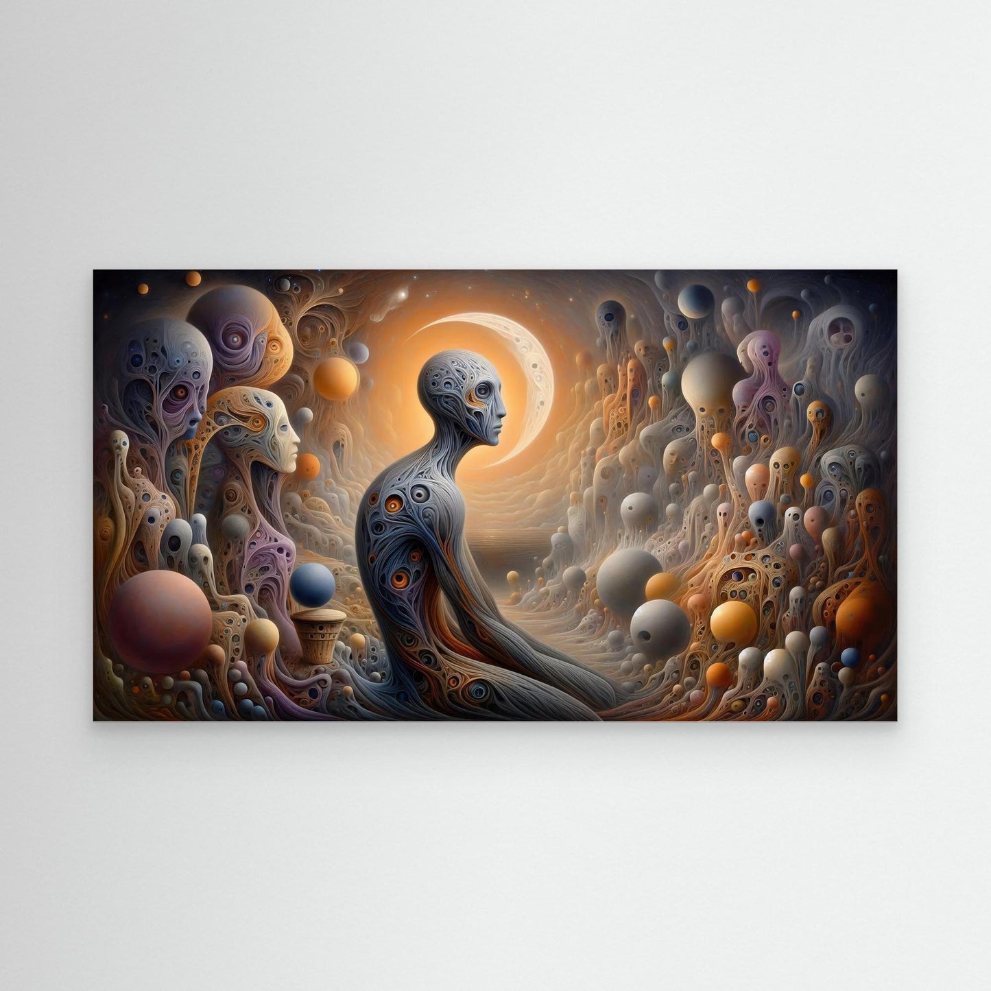 Meditation in the Dreamscape: A Cosmic Reflection