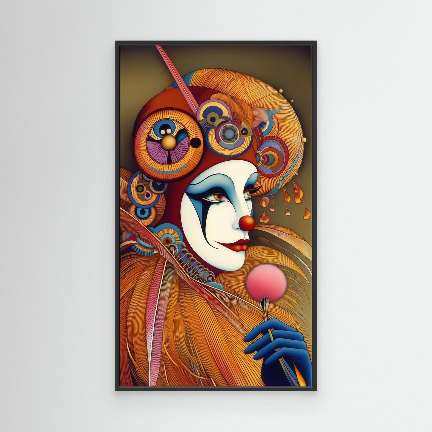 Clown and Flower