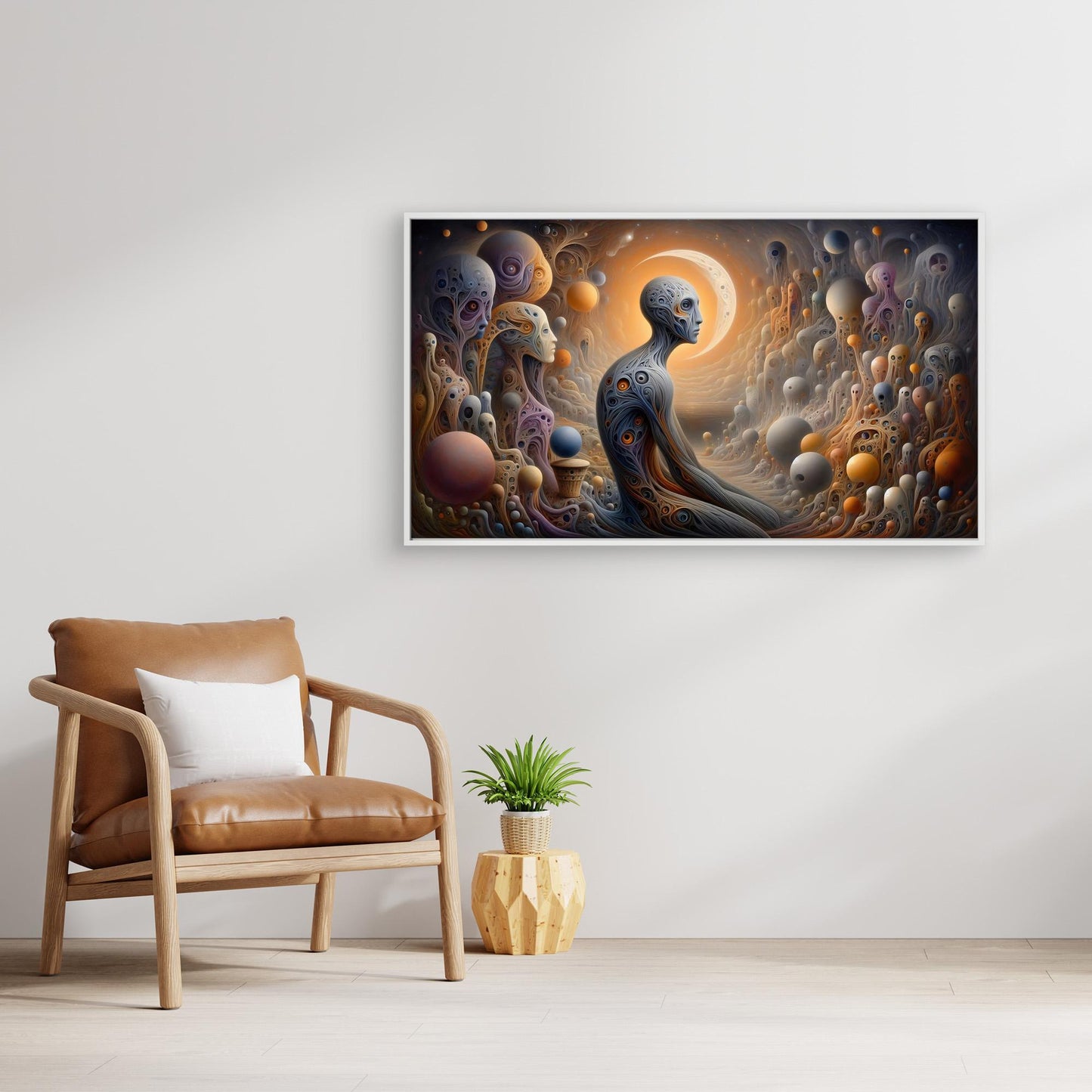 Meditation in the Dreamscape: A Cosmic Reflection