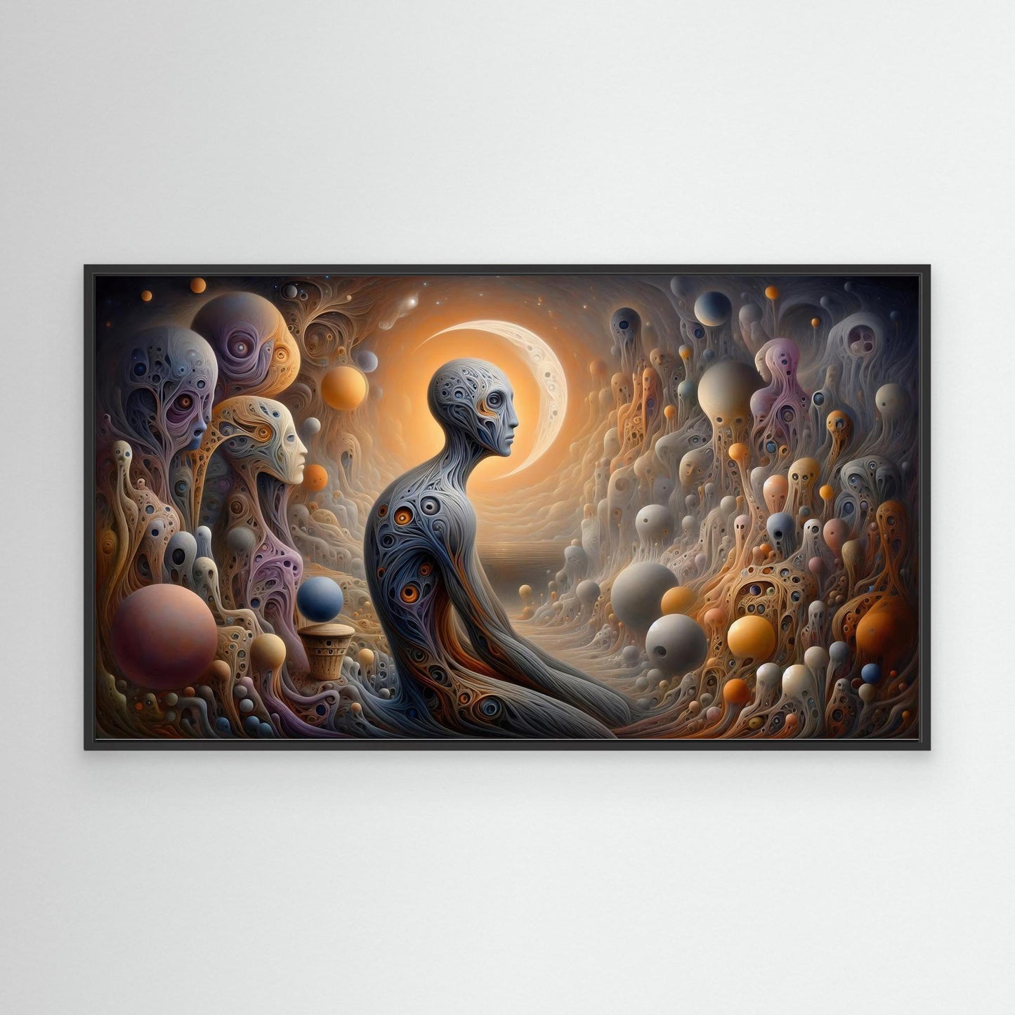 Meditation in the Dreamscape: A Cosmic Reflection