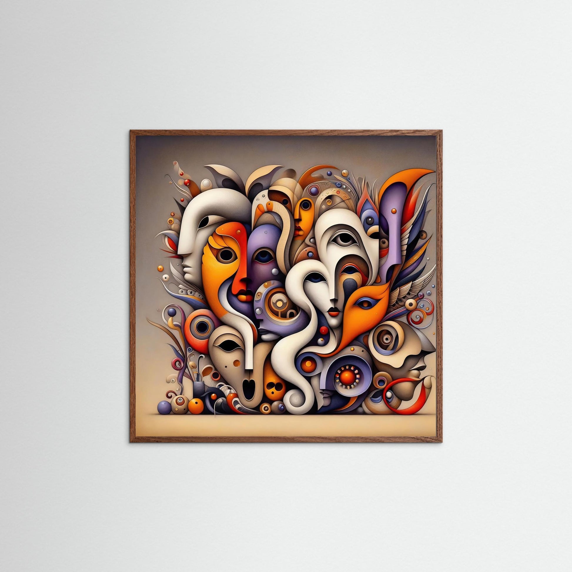 Masks #6 (Fine Art Print)