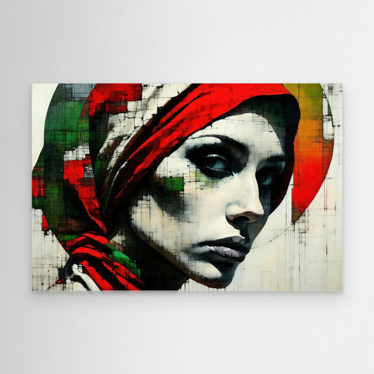 Woman in Scarf