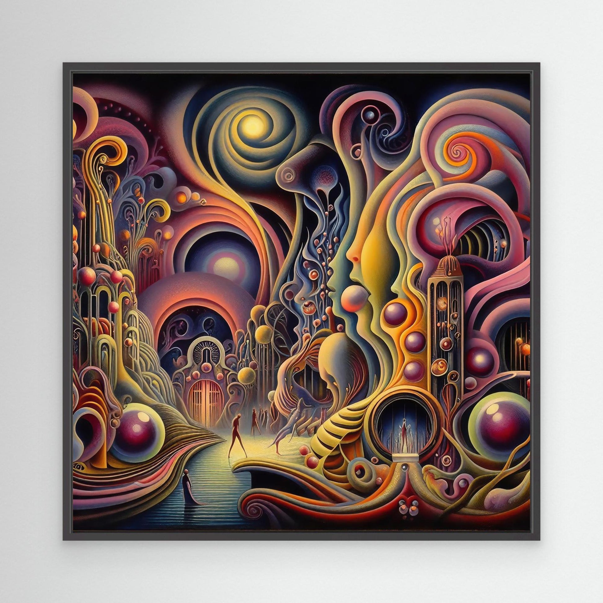 Mystical Spiral Dreamscape