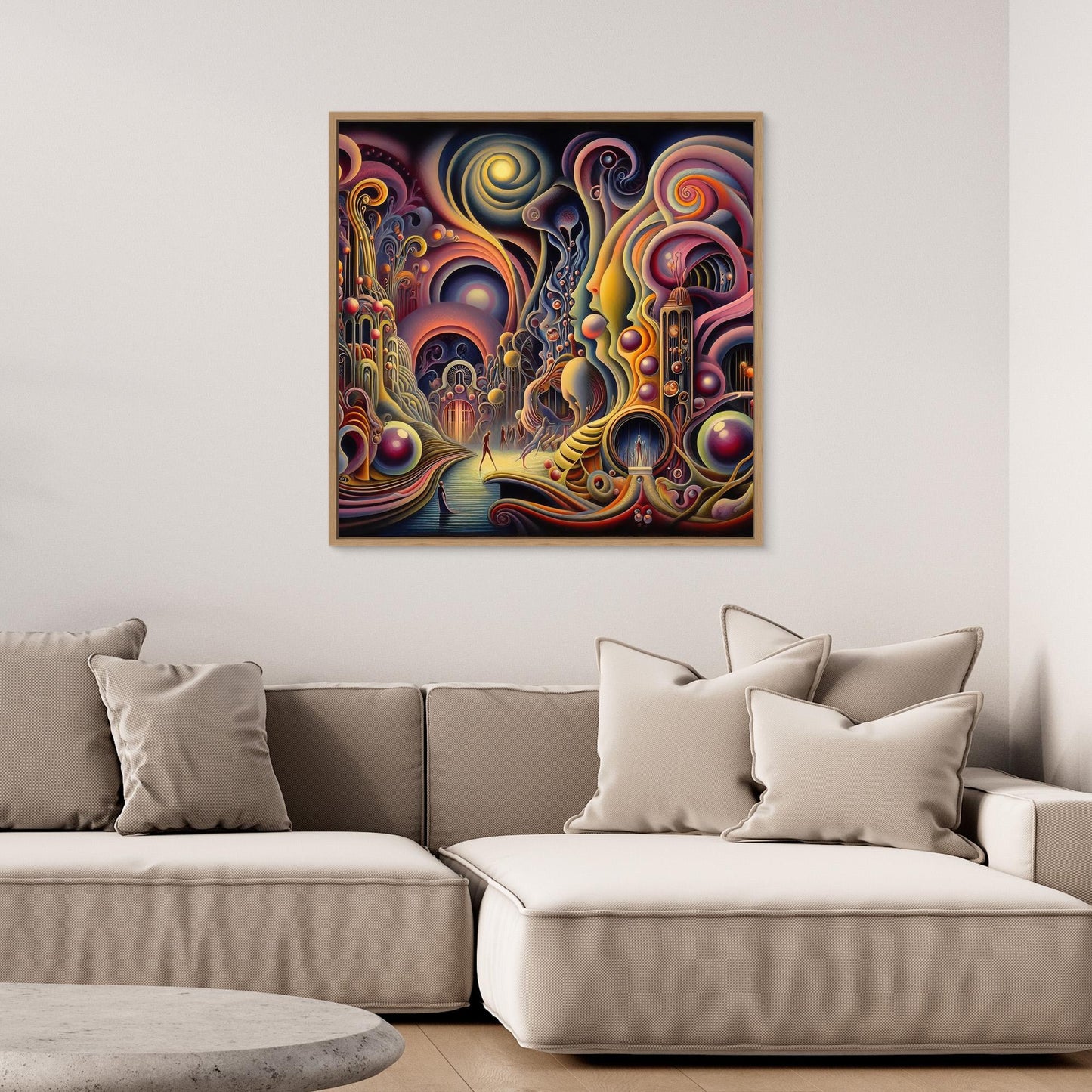 Mystical Spiral Dreamscape
