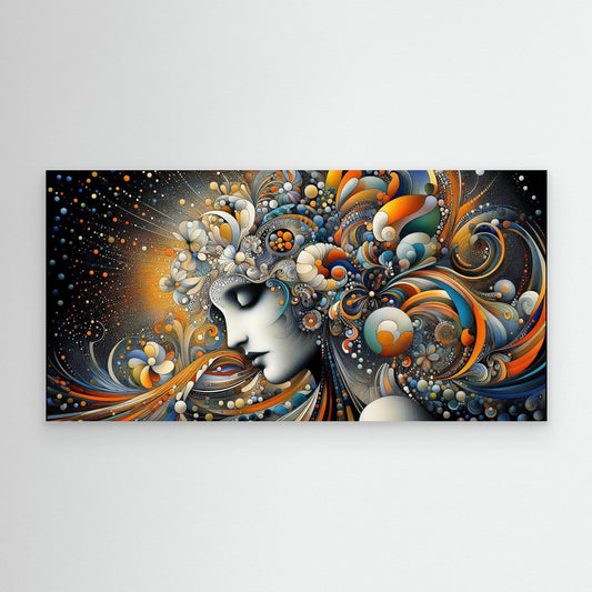 Floral Mindstream: Echoes of Inner Bloom