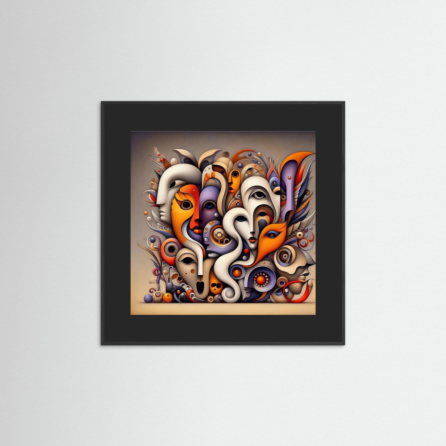Masks #6 (Fine Art Print)