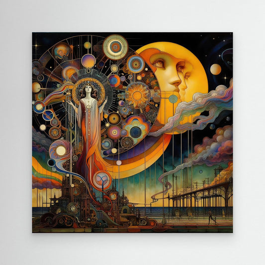 Solar Oracle Cityscape