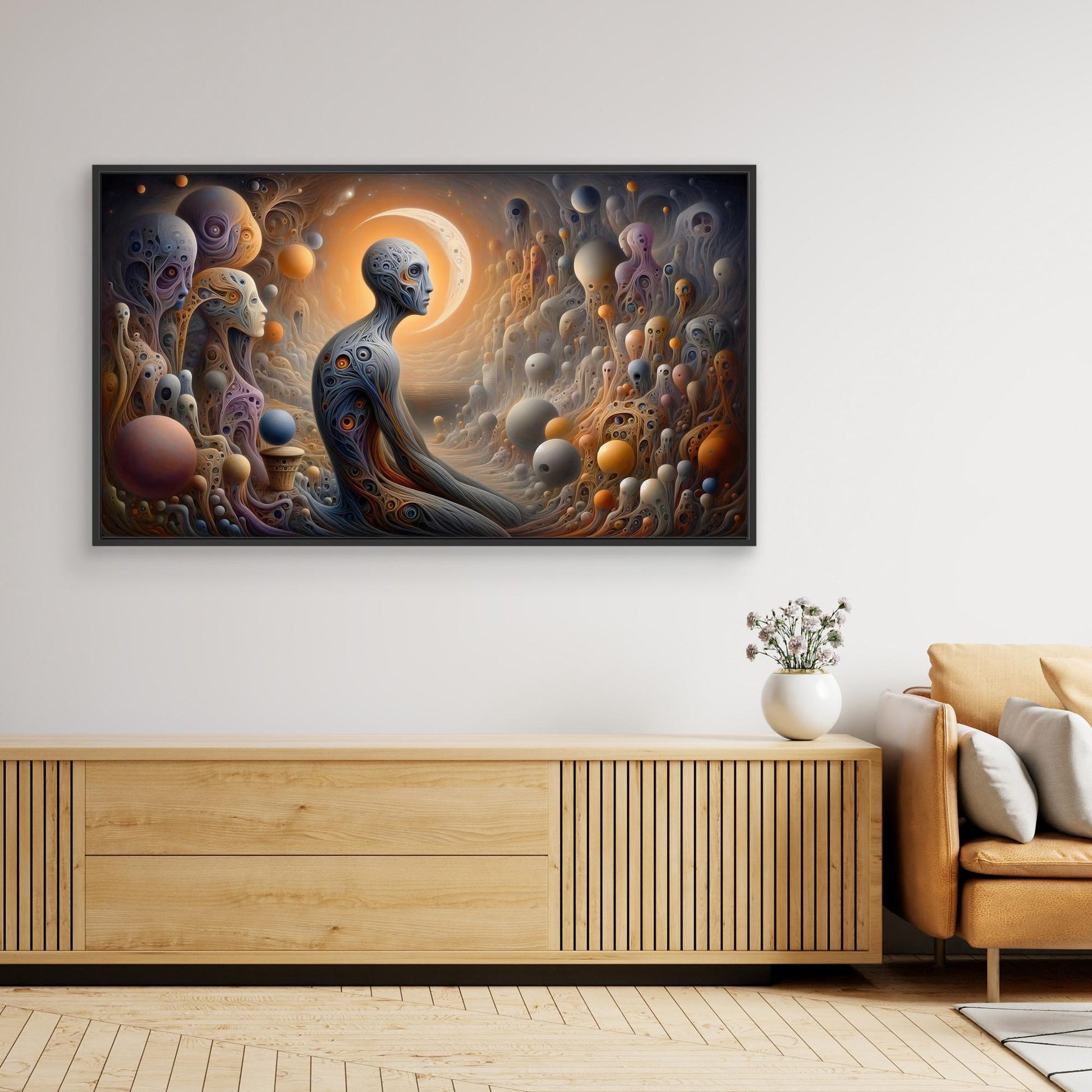 Meditation in the Dreamscape: A Cosmic Reflection