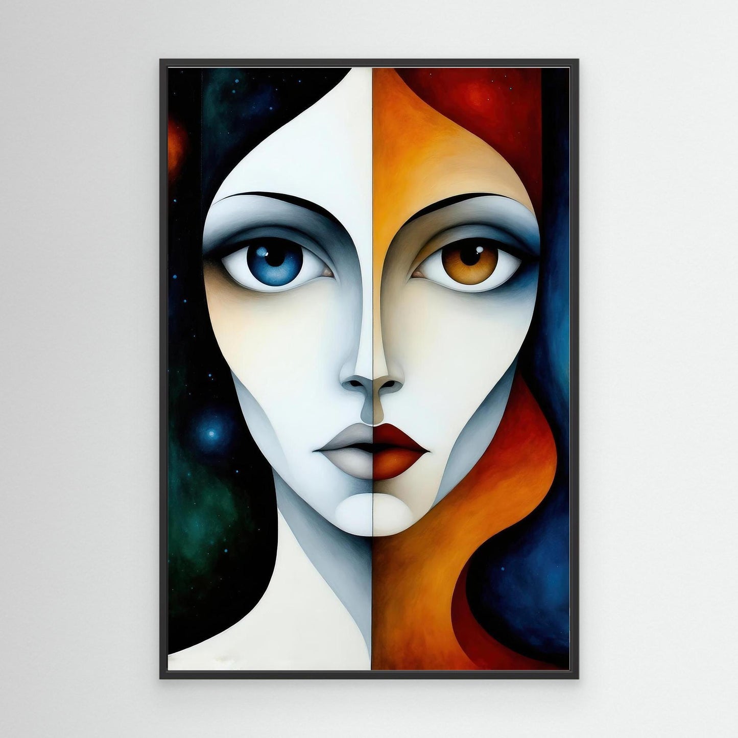 Blue and Amber