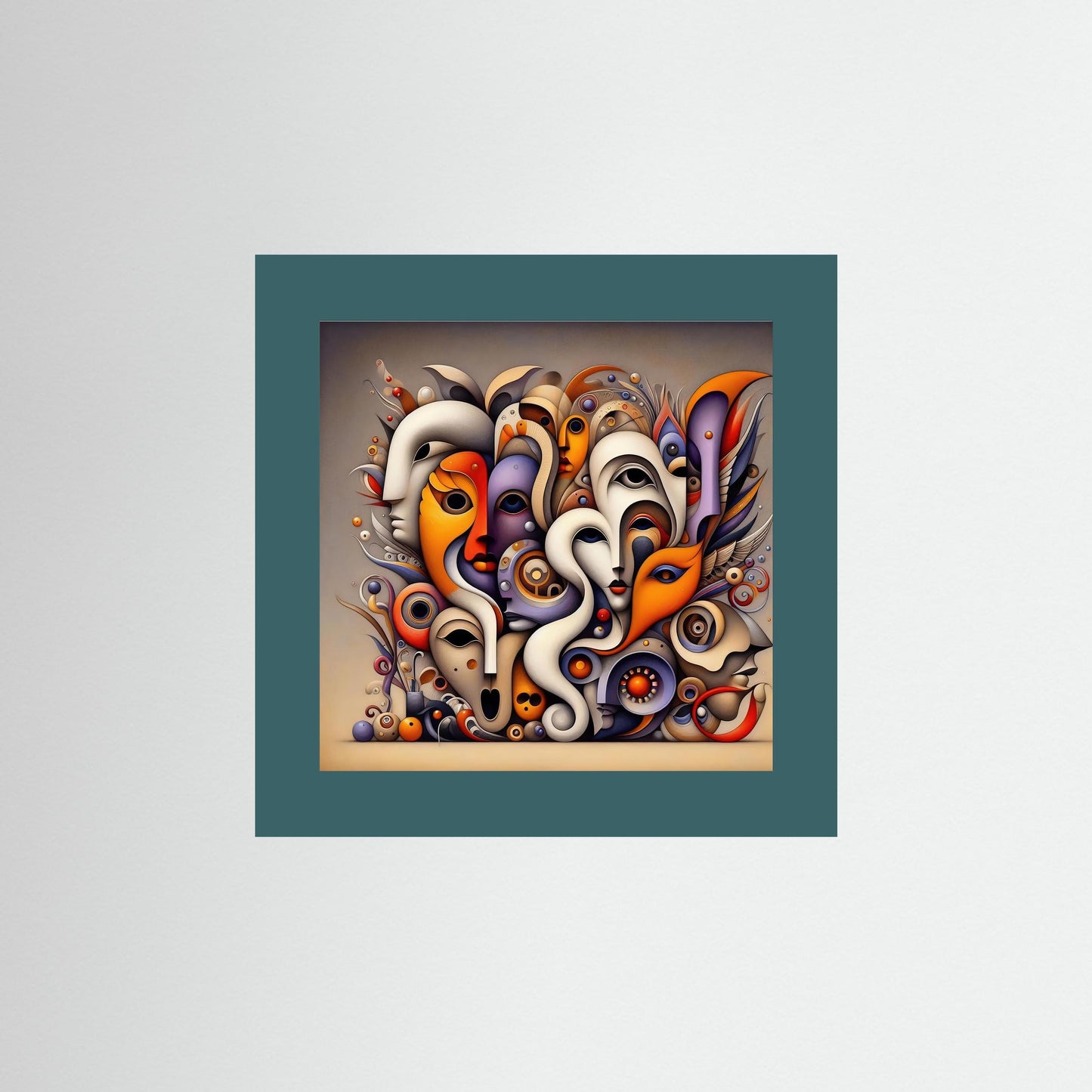 Masks #6 (Fine Art Print)