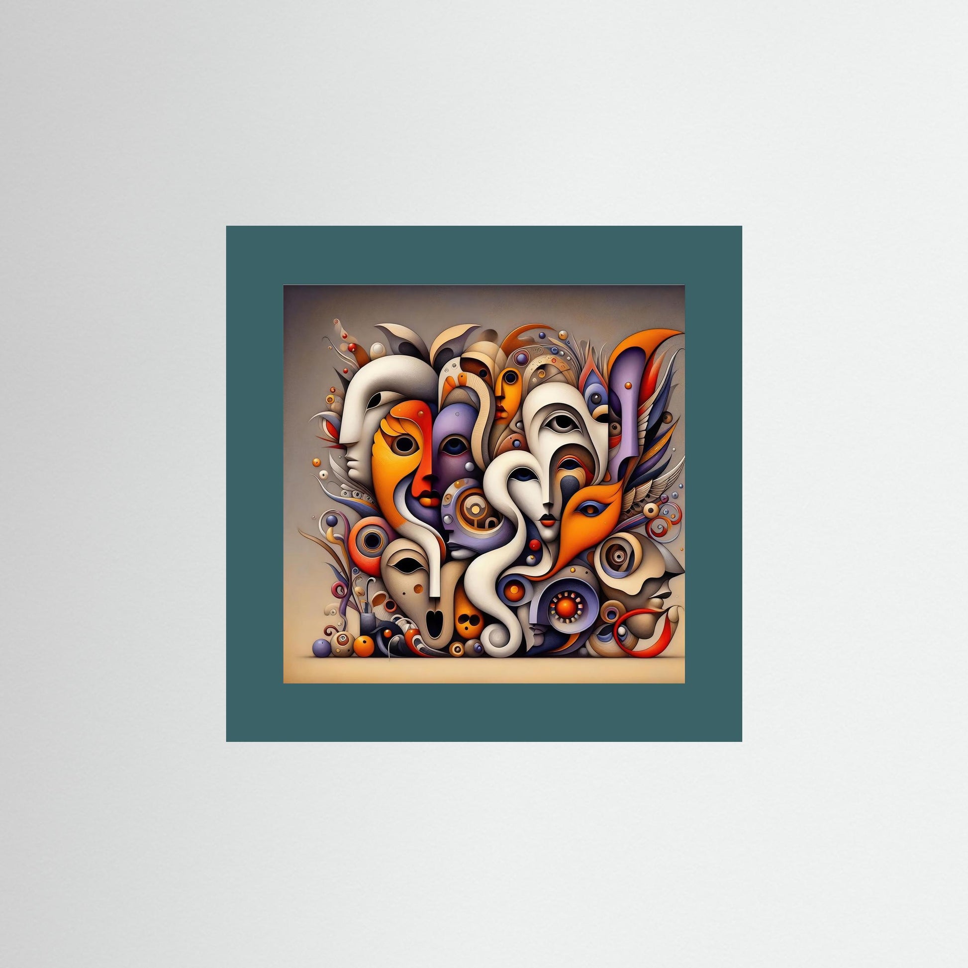 Masks #6 (Fine Art Print)