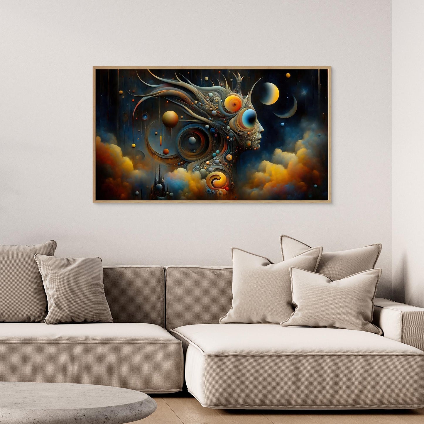Celestial Mindscape: The Dreamer Beyond Stars