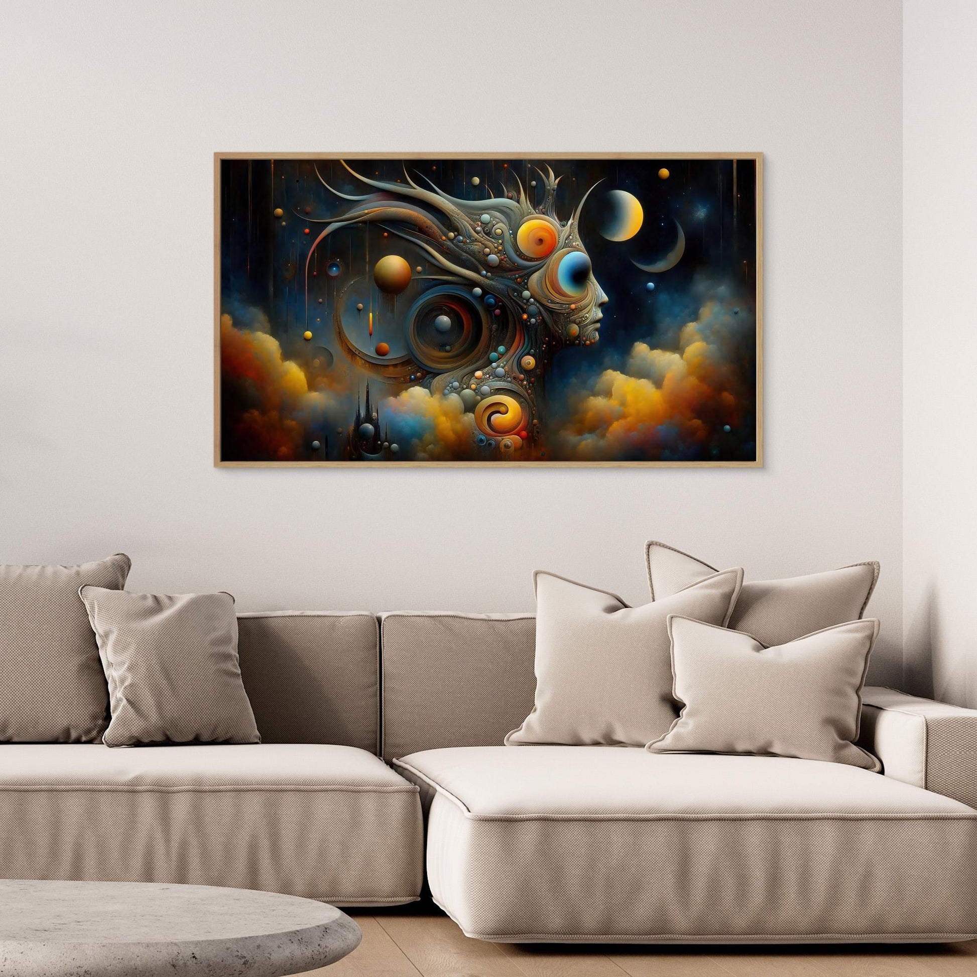 Celestial Mindscape: The Dreamer Beyond Stars
