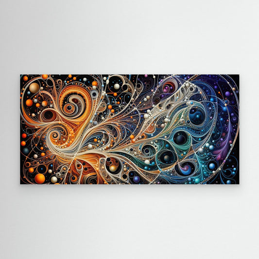 Fractal Drift: Orbs in Chromatic Motion