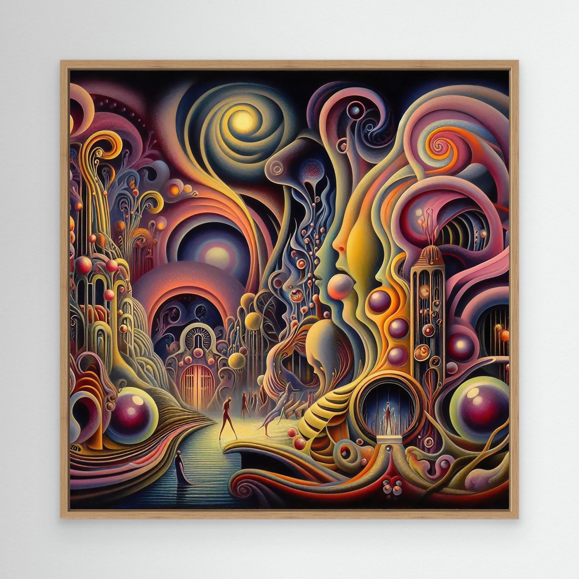 Mystical Spiral Dreamscape