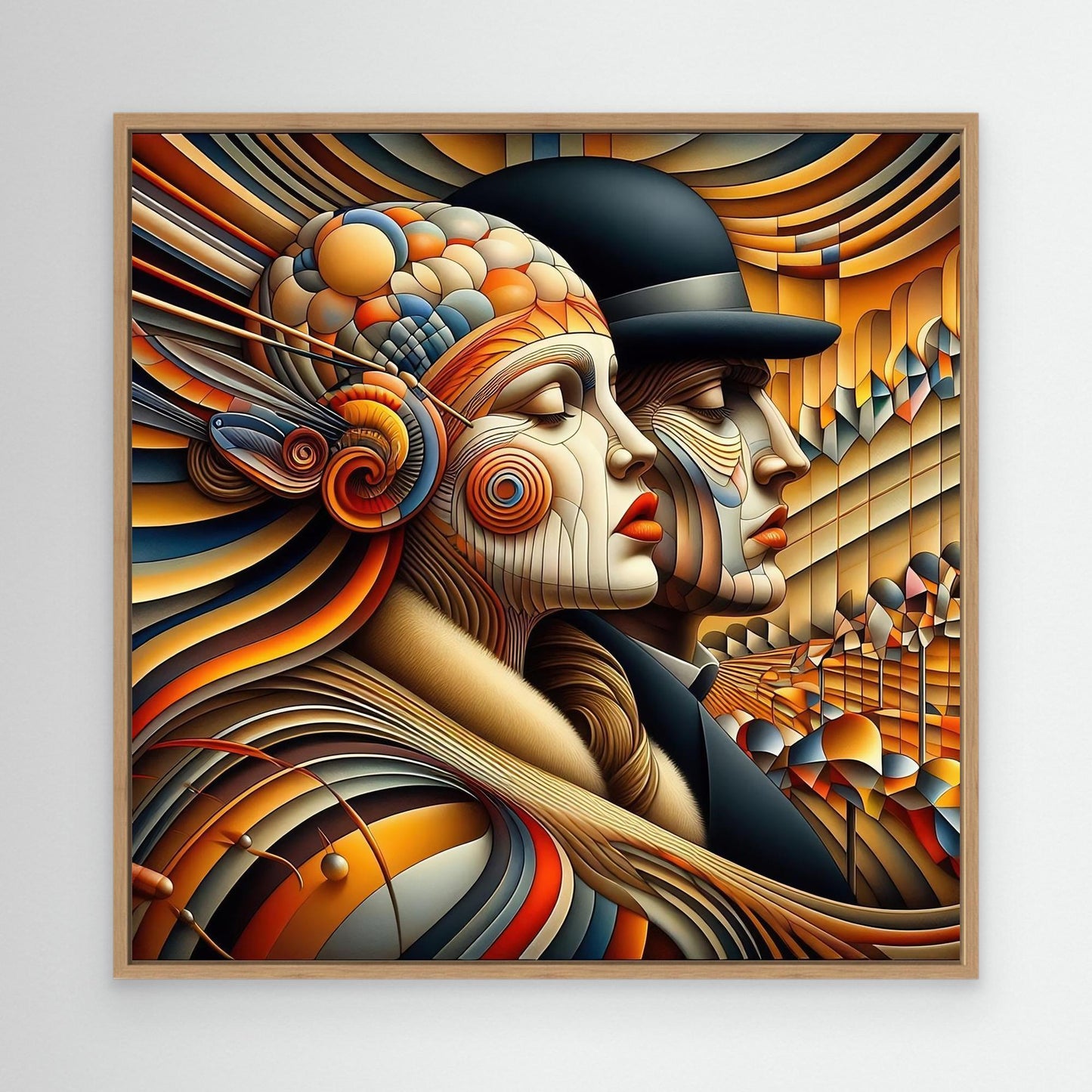 Mechanica & Memory: A Dual Abstract Reverie