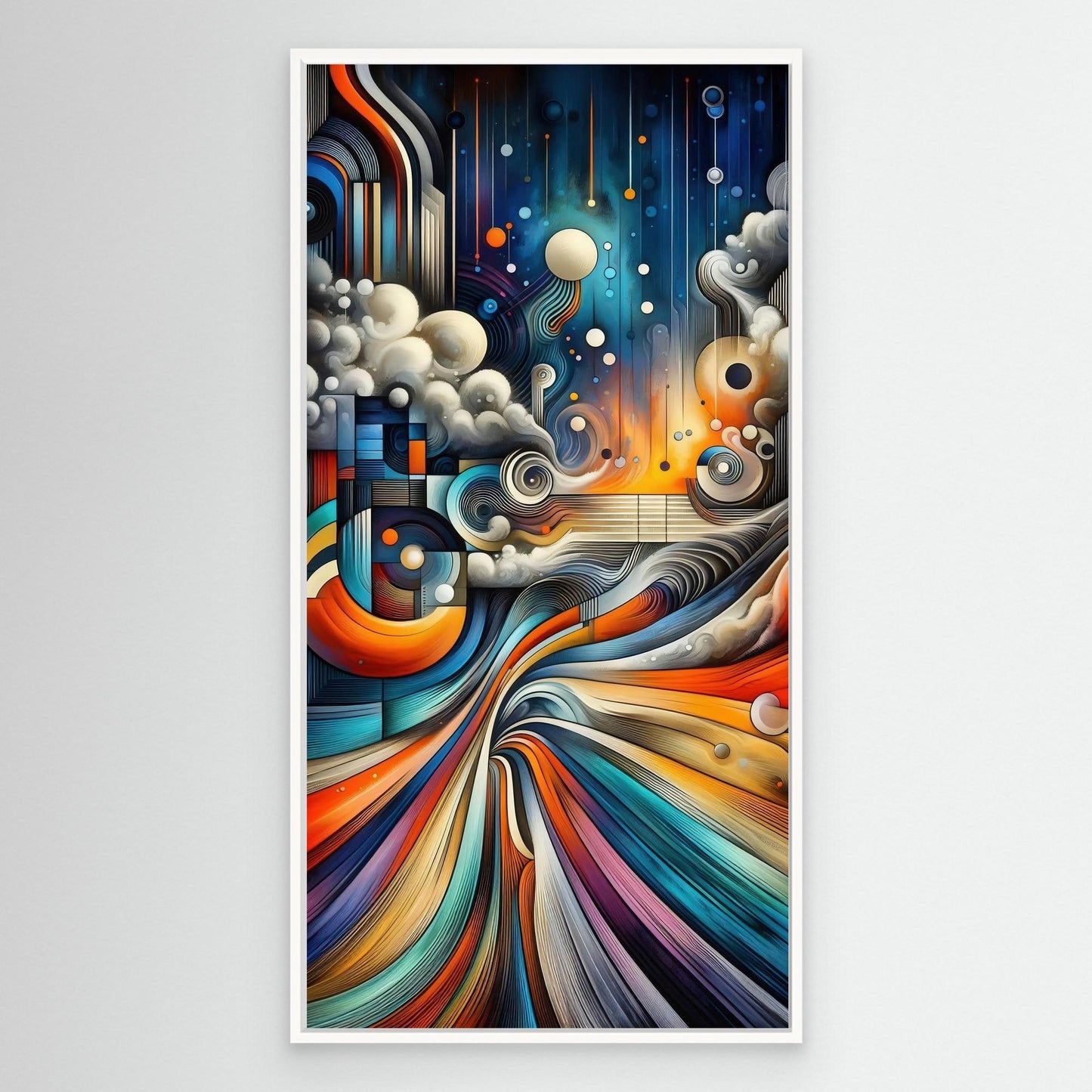 Mystic Bloom: Surreal Floral Fusion in Motion