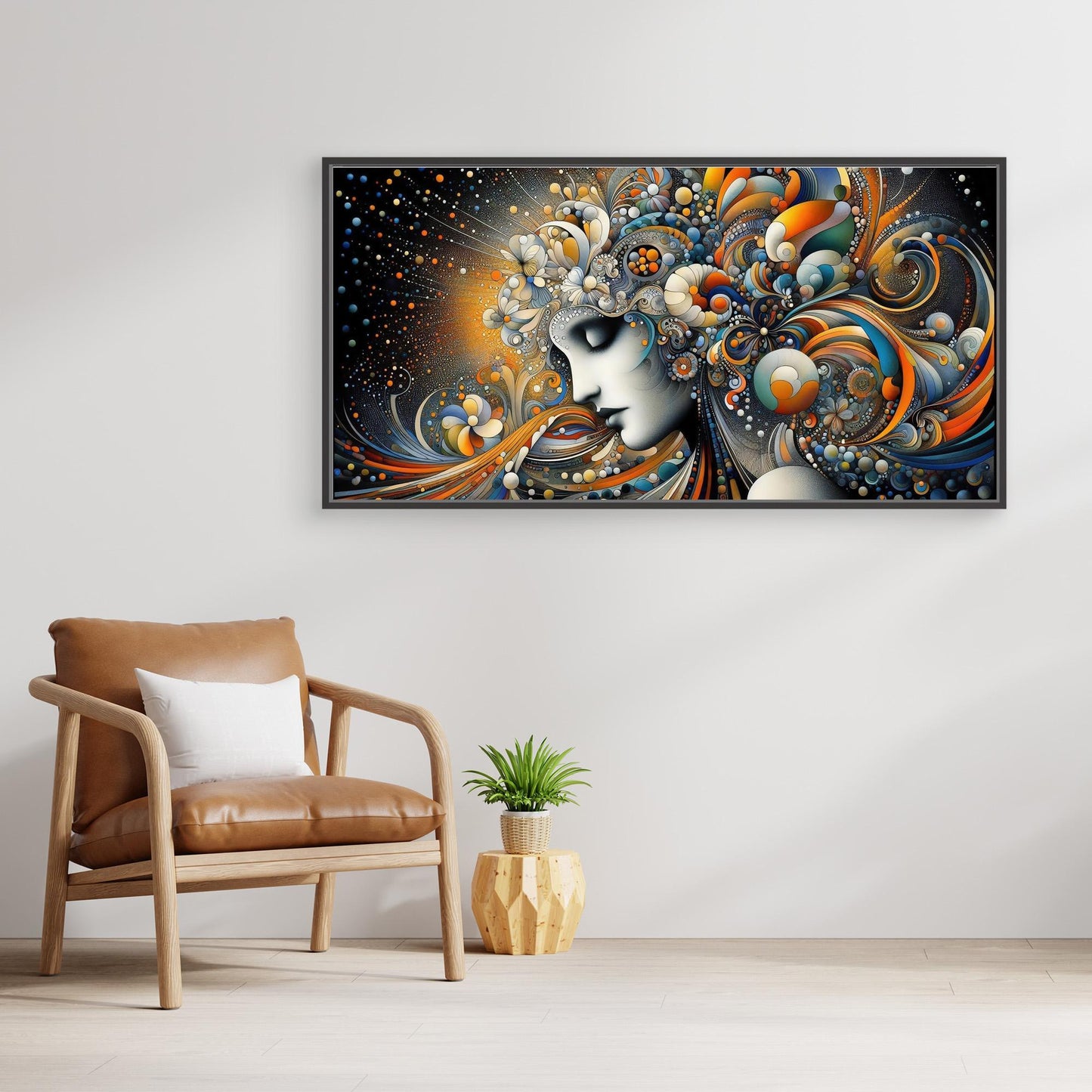Floral Mindstream: Echoes of Inner Bloom