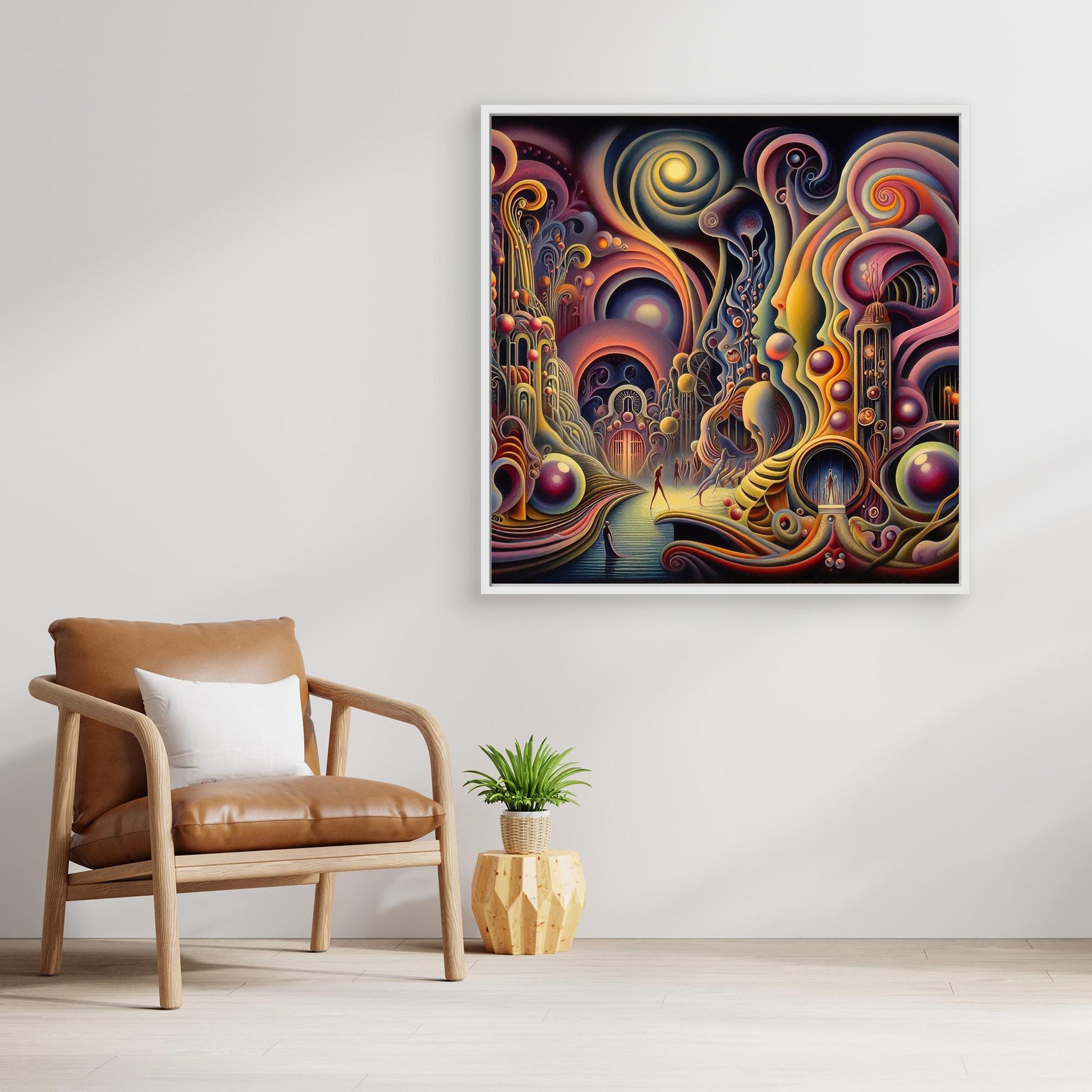 Mystical Spiral Dreamscape