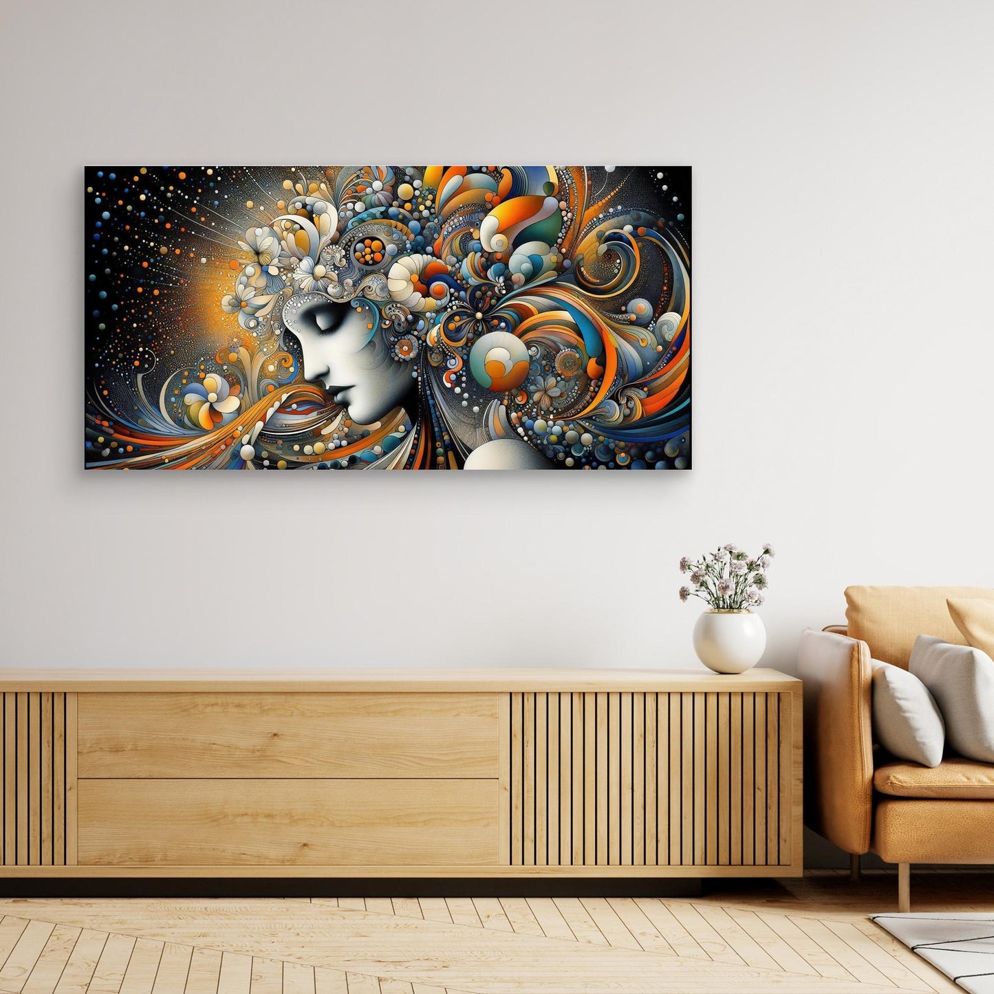 Floral Mindstream: Echoes of Inner Bloom