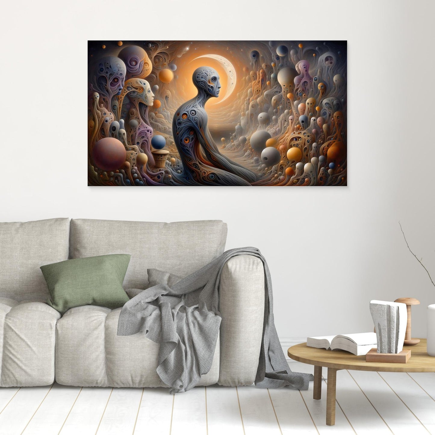 Meditation in the Dreamscape: A Cosmic Reflection