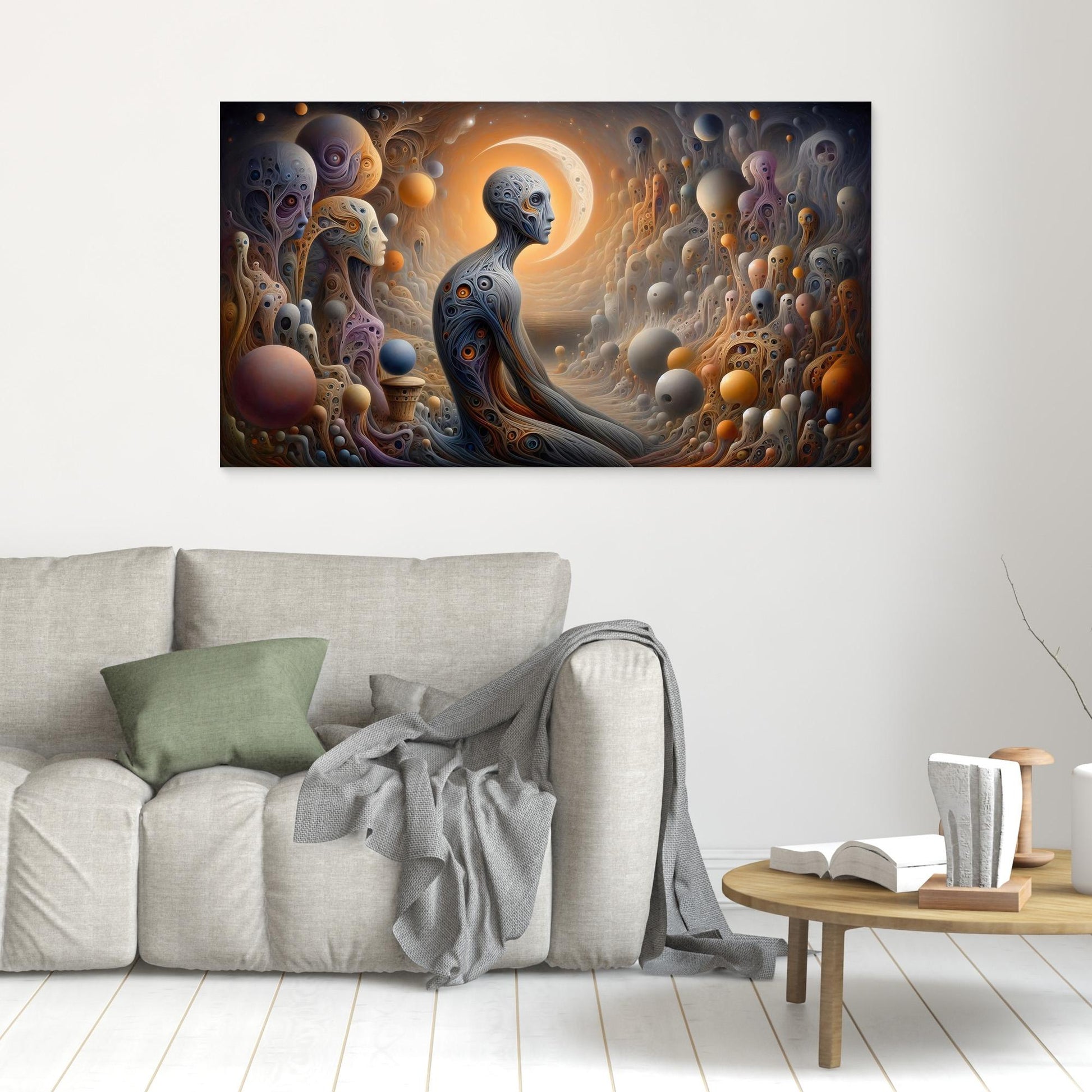 Meditation in the Dreamscape: A Cosmic Reflection