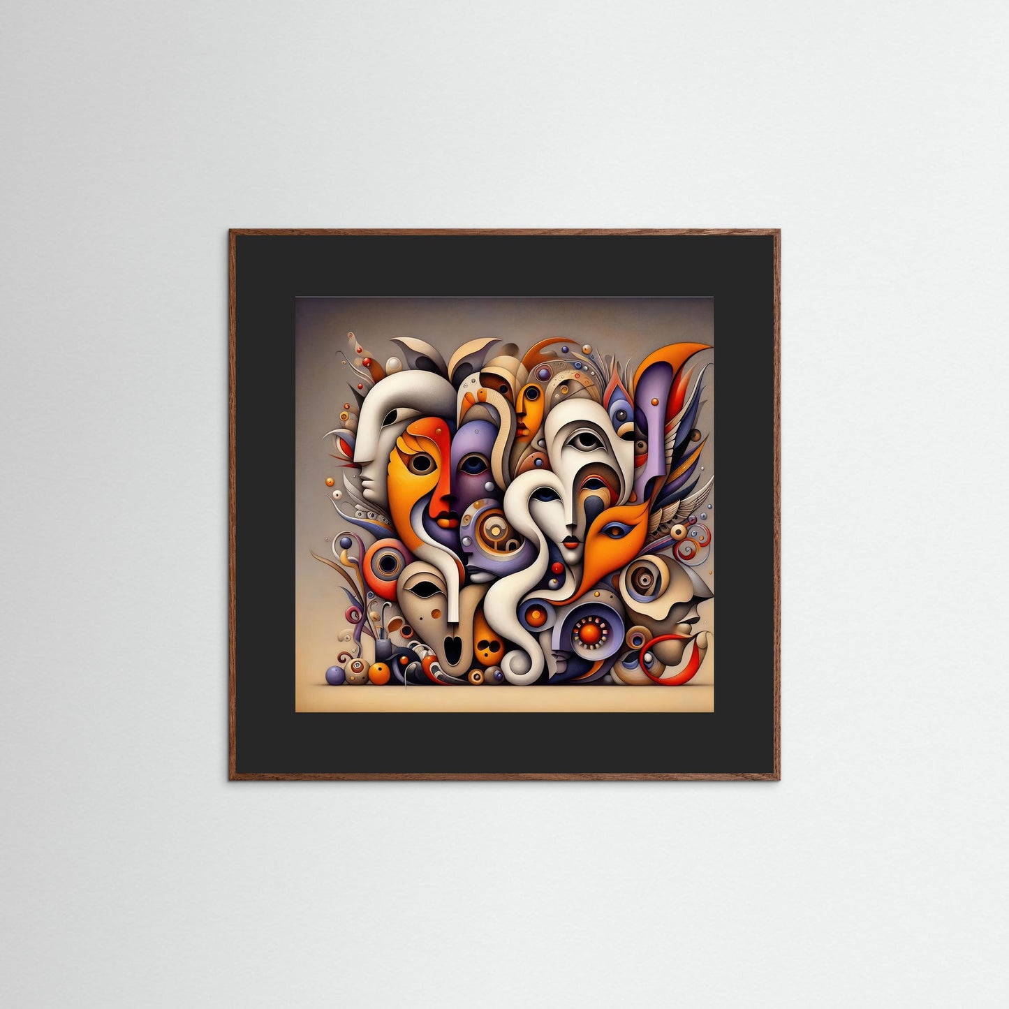 Masks #6 (Fine Art Print)