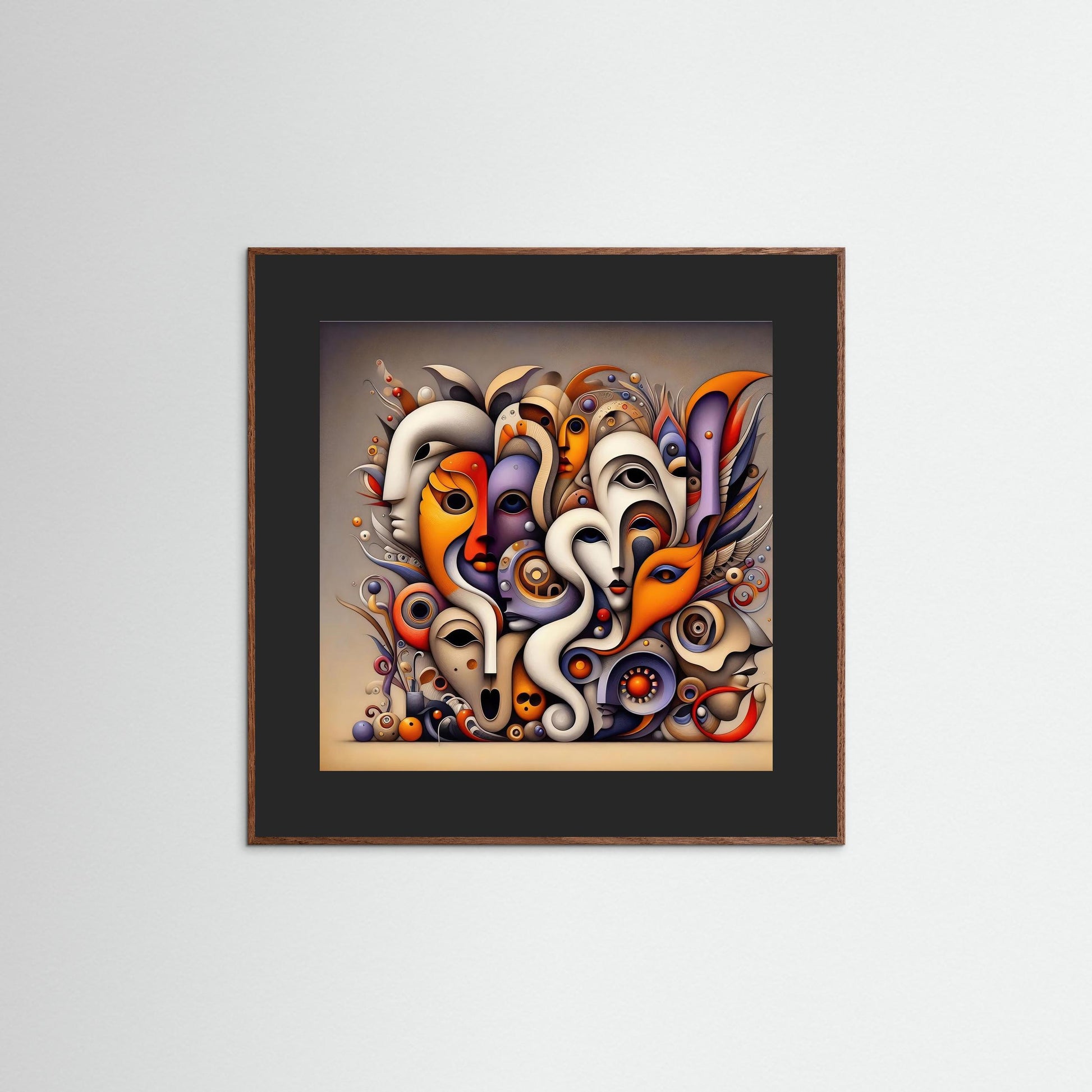 Masks #6 (Fine Art Print)