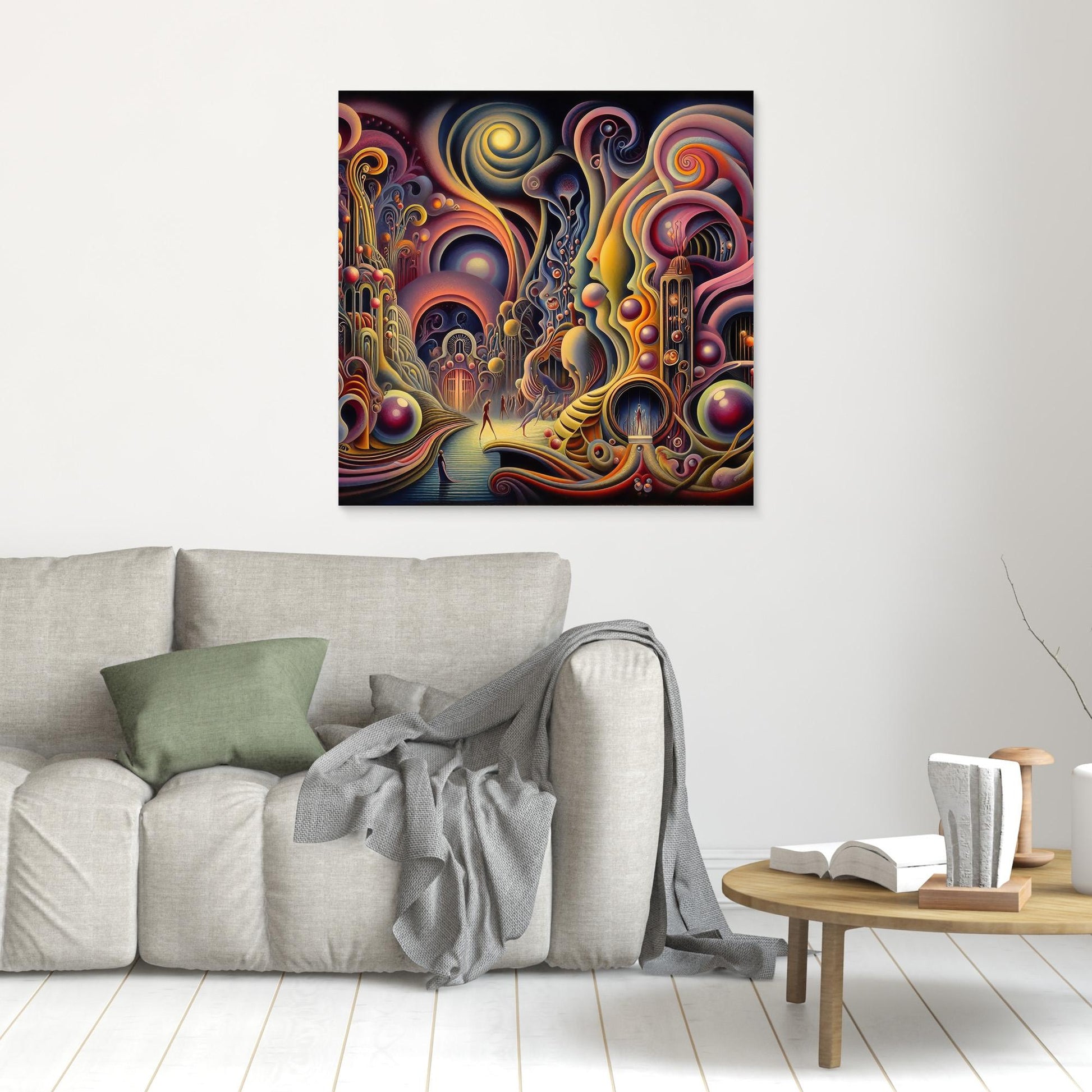 Mystical Spiral Dreamscape