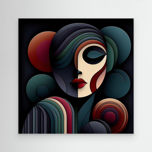 Woman with Fringe