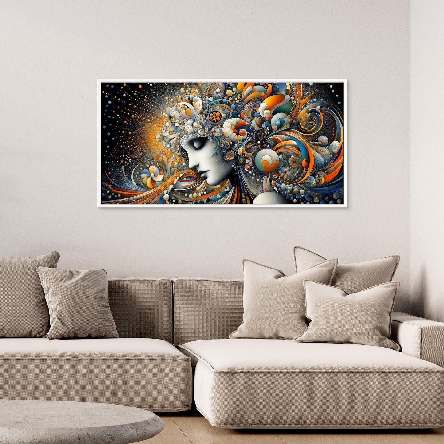 Floral Mindstream: Echoes of Inner Bloom