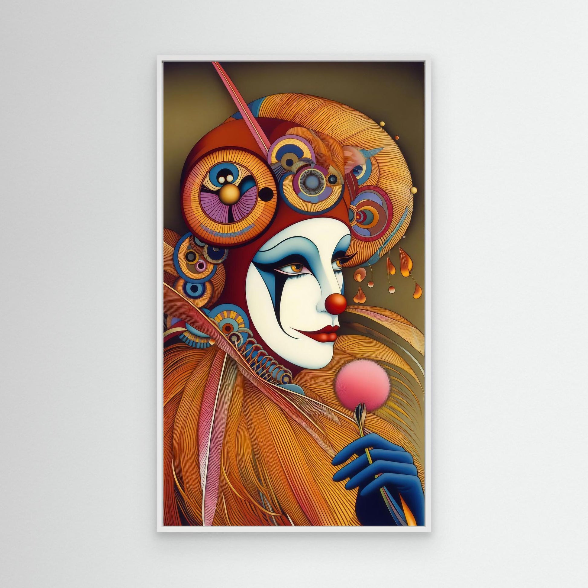 Clown and Flower