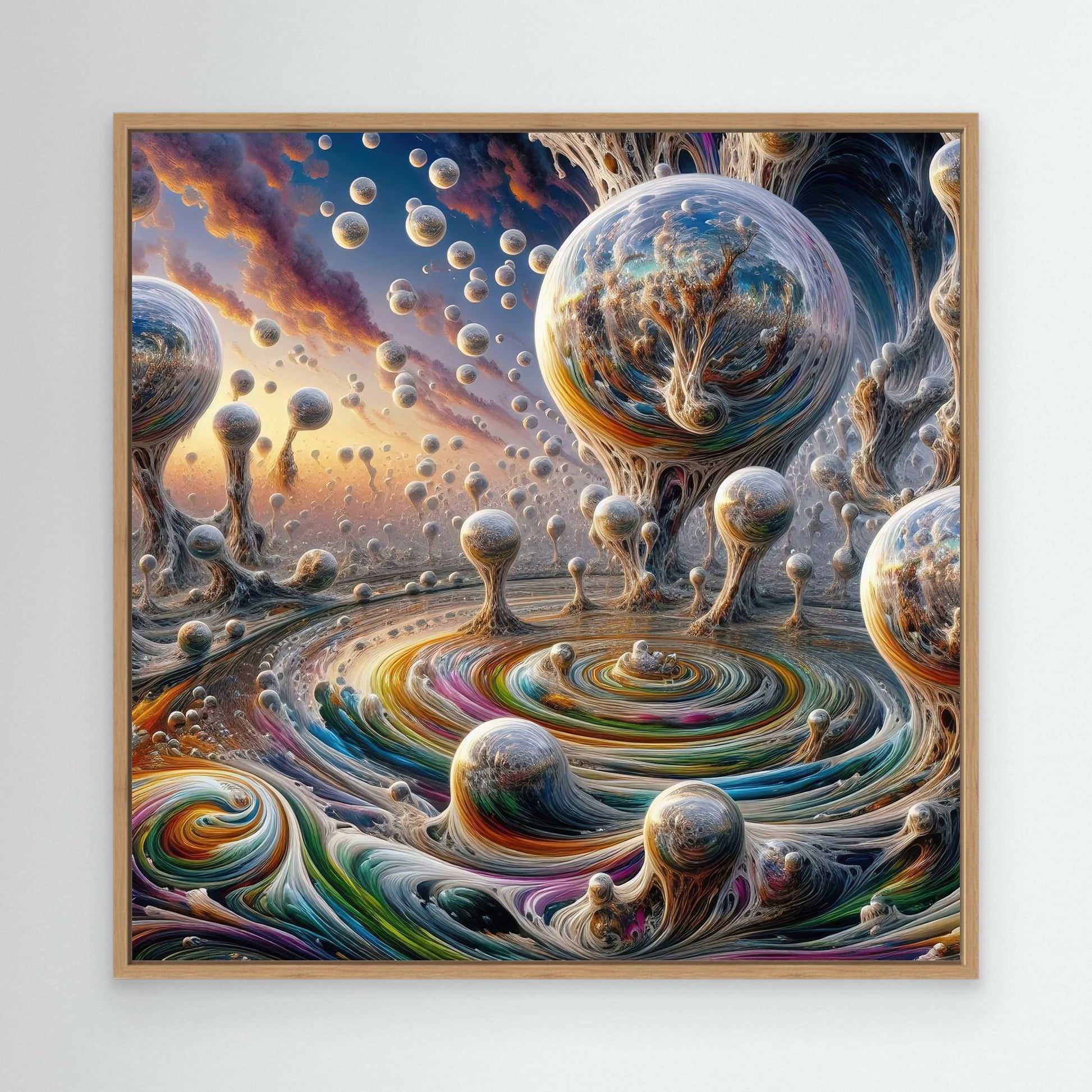 Floating Spheres of Life
